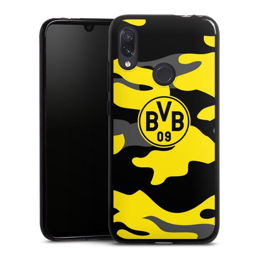 DeinDesign Handyhülle BVB Borussia Dortmund Fanartikel BVB Camo, Xiaomi Redmi Note 7 Silikon Hülle Bumper Case Handy Schutzhülle