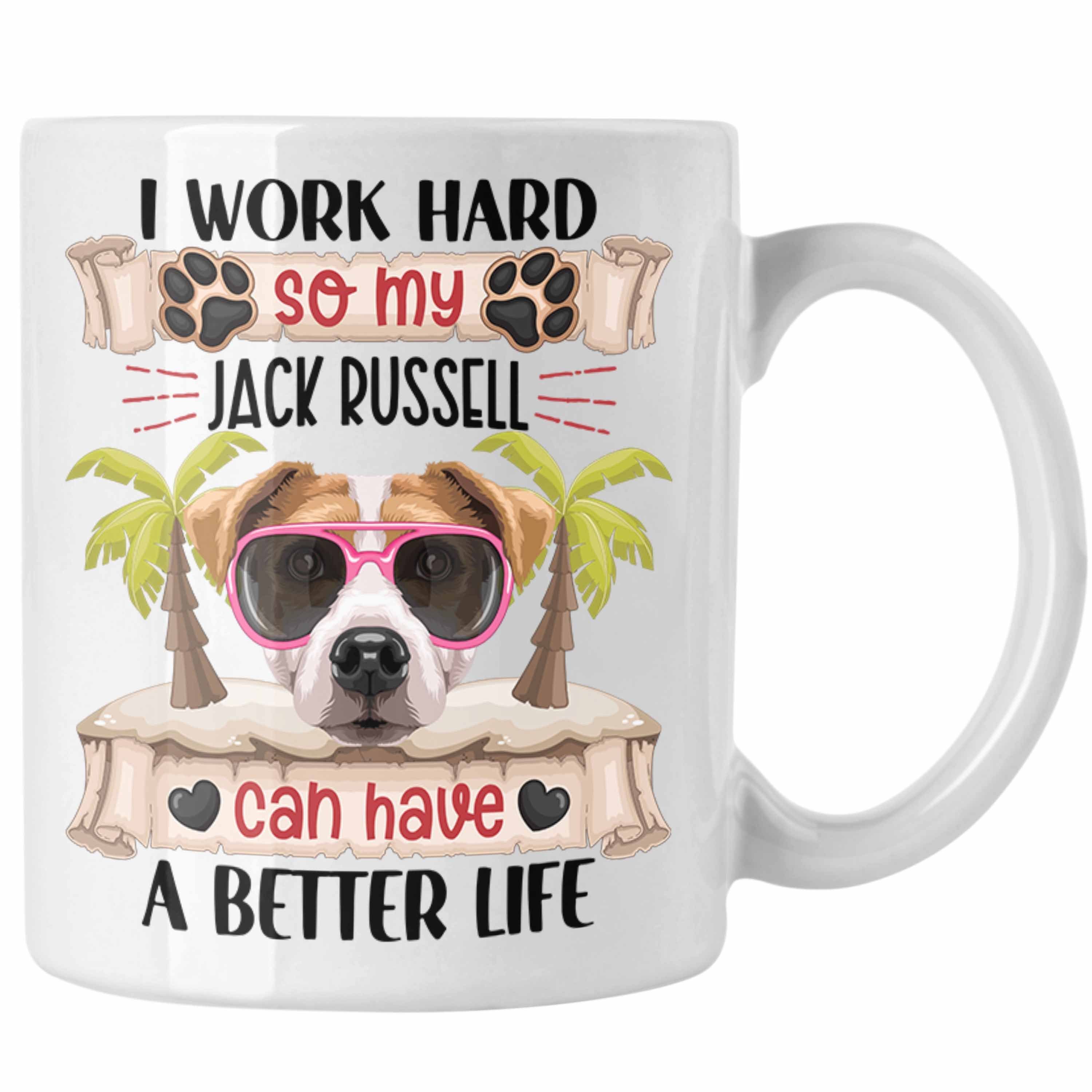 Besitzer Lustiger Tasse Tasse Russel I Geschenk Geschenkidee Weiss Trendation Spruch Wor Jack