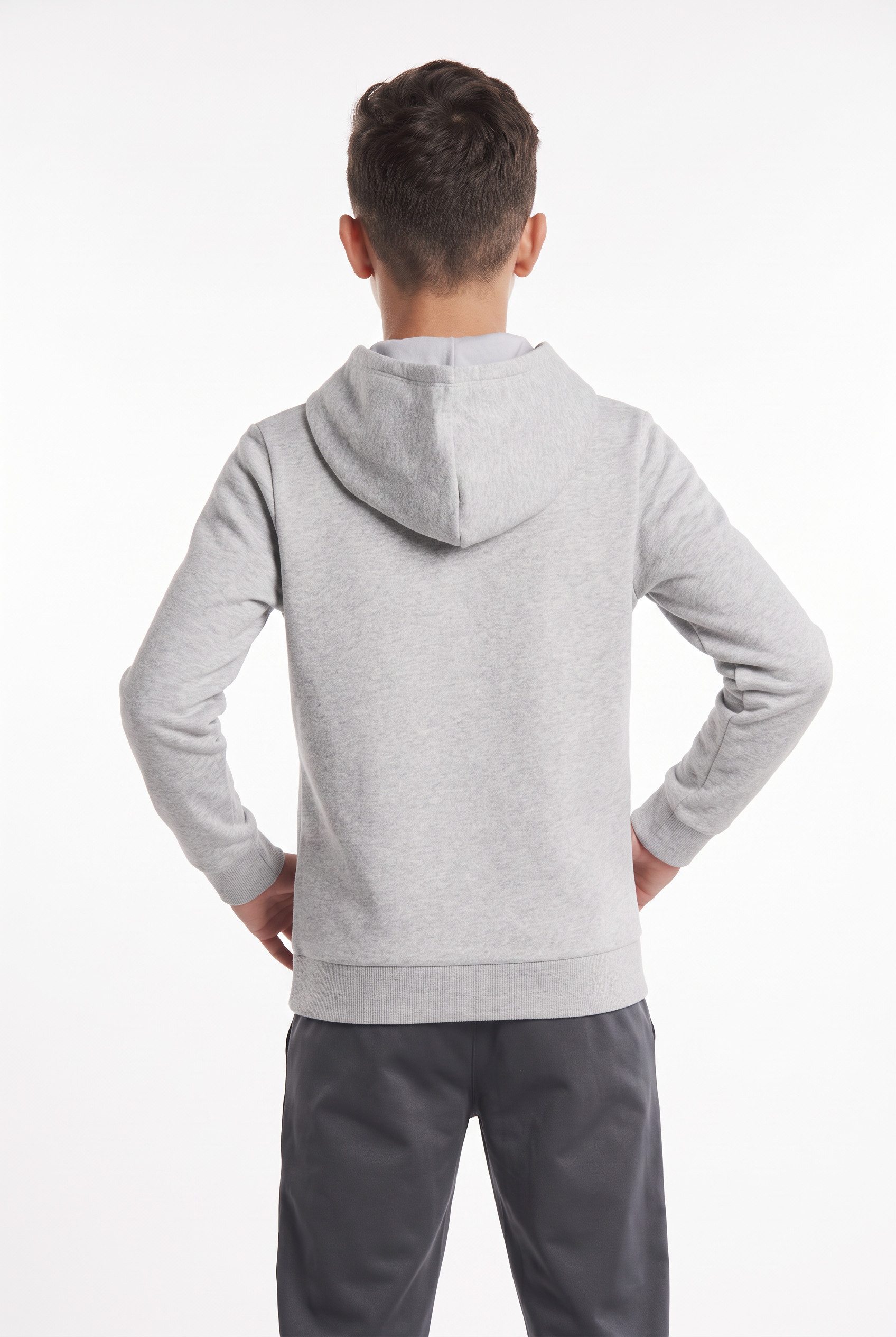 Under Armour® Kapuzensweatshirt UA B RIVAL FLC KEY PT FIL HD für Jugendliche, mit Kapuze, aus Baumwolle und Polyester – Bild 2 von 5