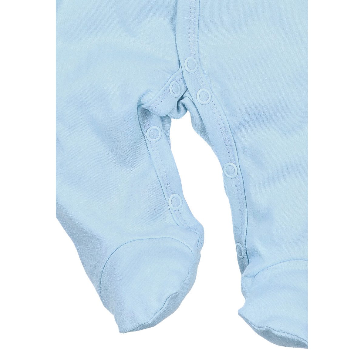 NINI Strampler Basic Unisex Kinder Einteiler, Overall, Babyanzug, Babyoverall, Babyanzug