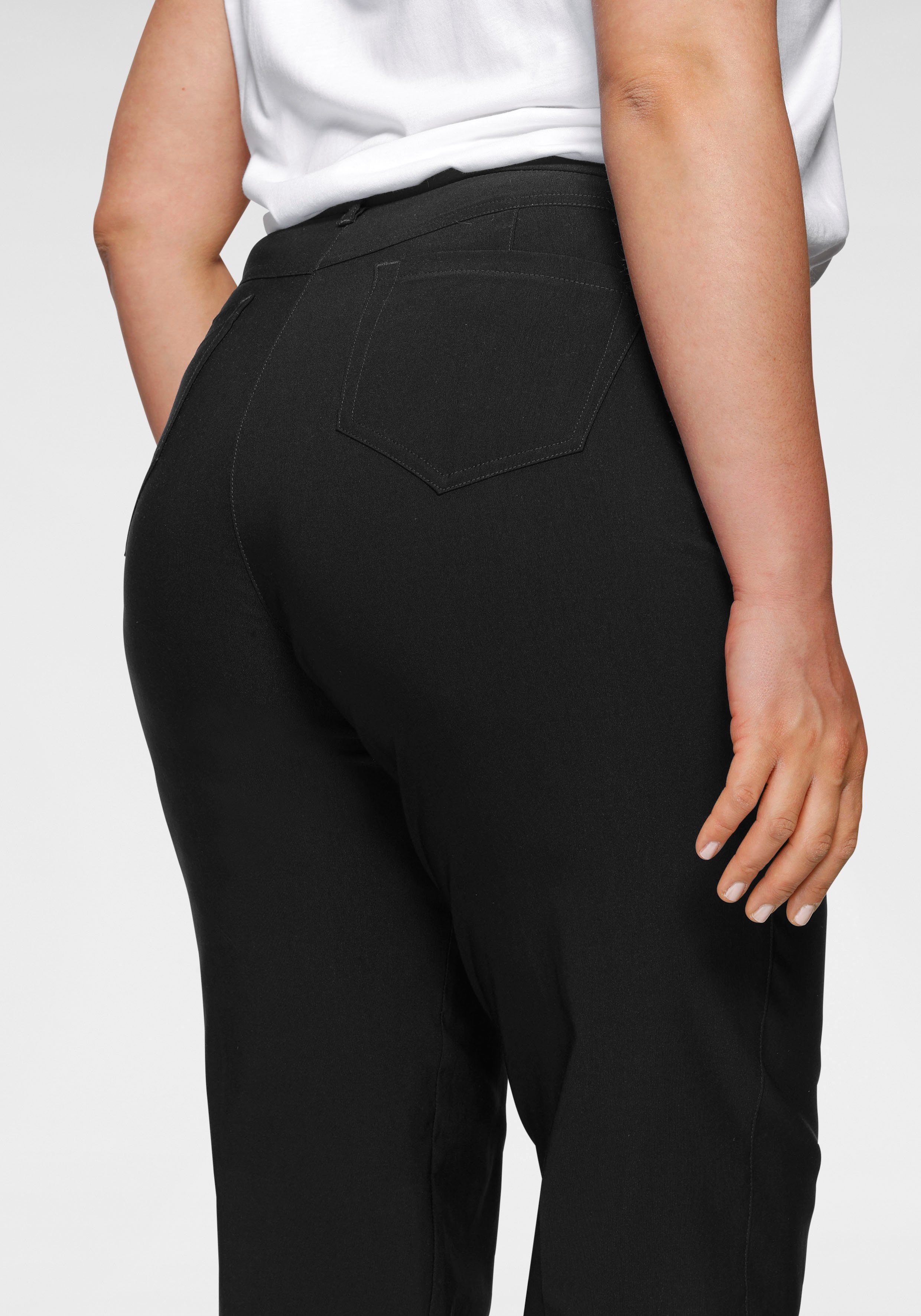 KjBRAND Stretch-Hose Babsie Bengaline: Bequemer Oberschenkel aus Stretch-Material – Bild 4 von 5