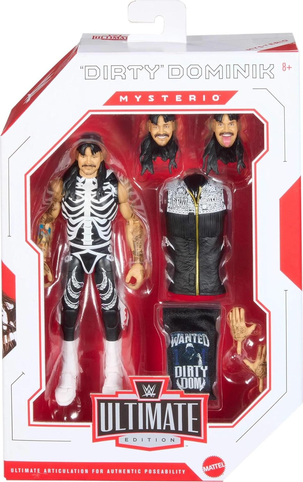 Mattel® Actionfigur Mattel WWE Ultimate Edition Actionfigur Dirty Dominik Mysterio JHV90
