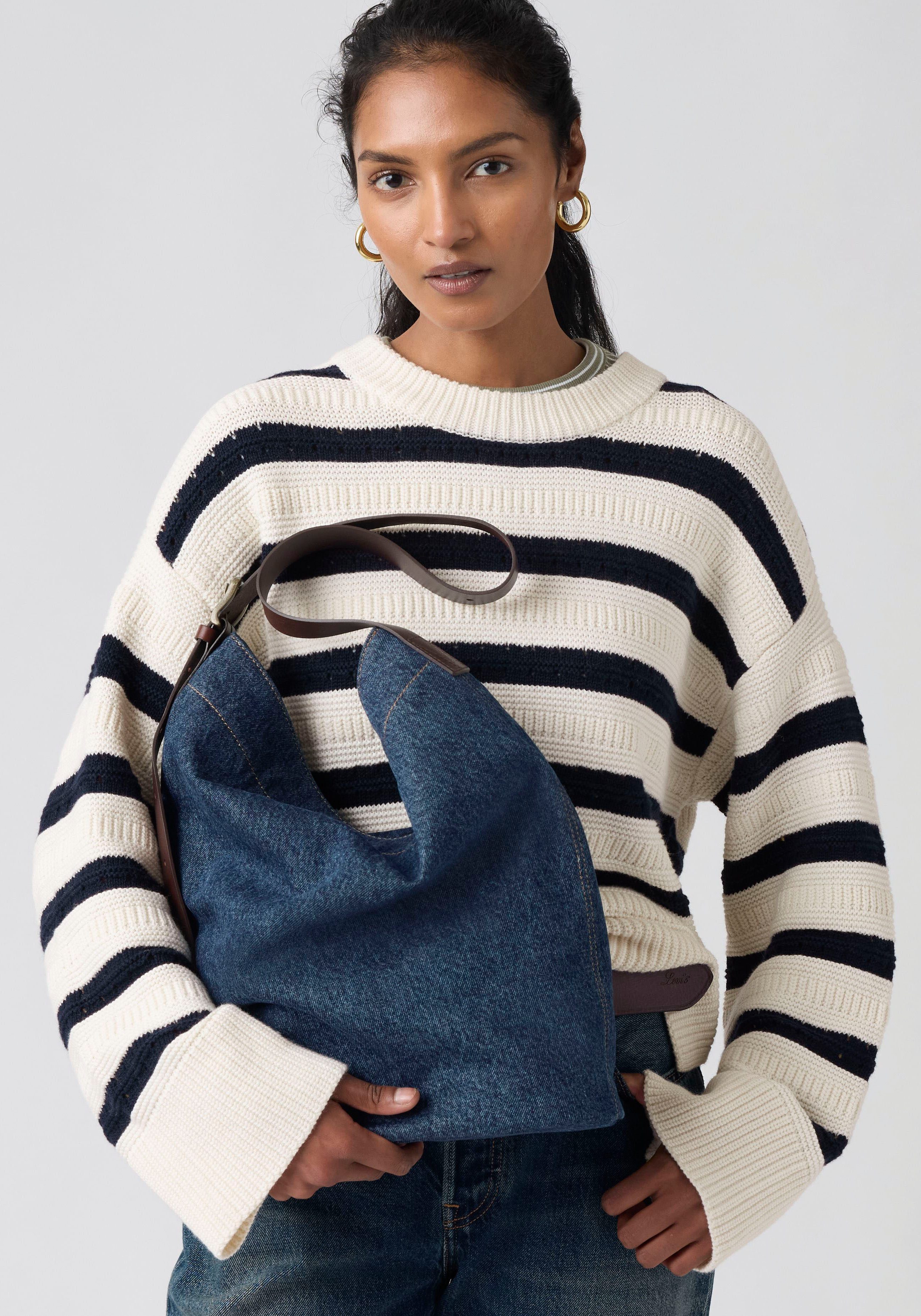 Levi's® Beuteltasche WOMEN'S HERITAGE MEDIUM BAG, aus Denim – Bild 5 von 5