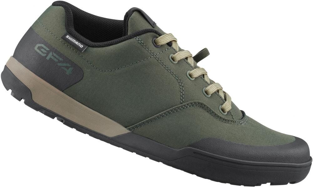 Shimano SHIMANO Fahrradschuhe GF400 Herren/Damen MTB Flatpedal 43, Grün Fahrradschuh