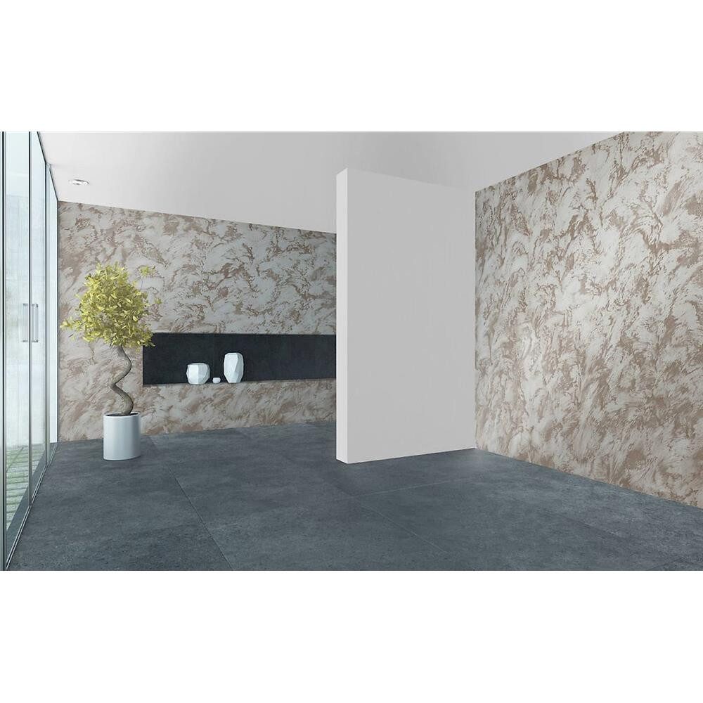 decotric® Acrylfarbe Crystal-Finish Kristall-Effekt-Dekor Brass 750ml Effektbeschichtung, Hochwertige Effektbeschichtung mit Glasperlen