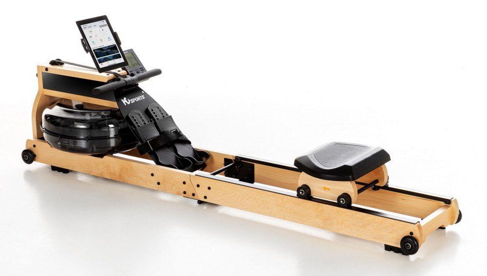 HC Sports Rudergerät, Ruderzugmaschine Rudermaschine Heimtrainer klappbar Fitness