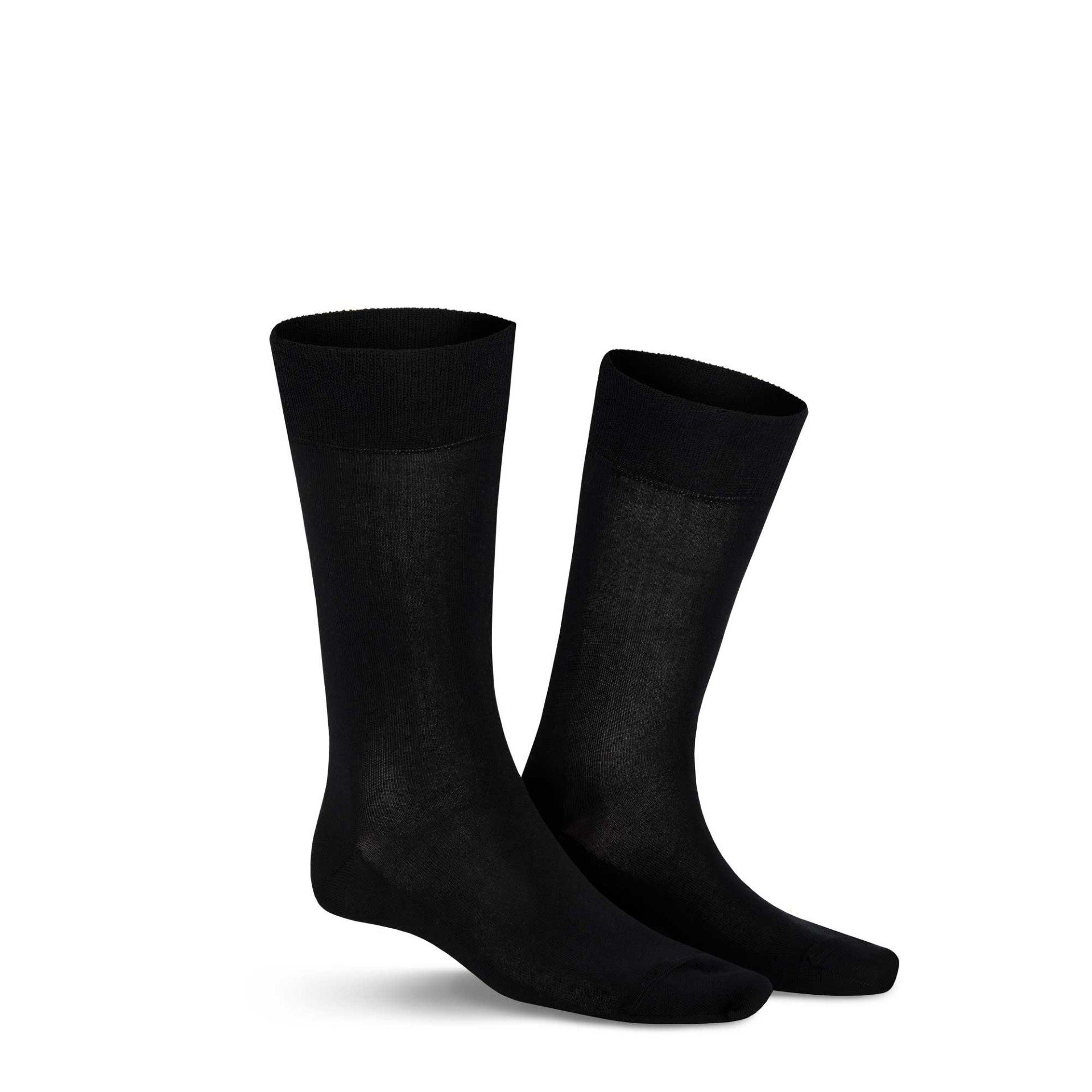 Basicsocken CLARK eine perfekte 0070 Herren (1-Paar) Feinste Passform KUNERT Baumwoll-Socken Black für