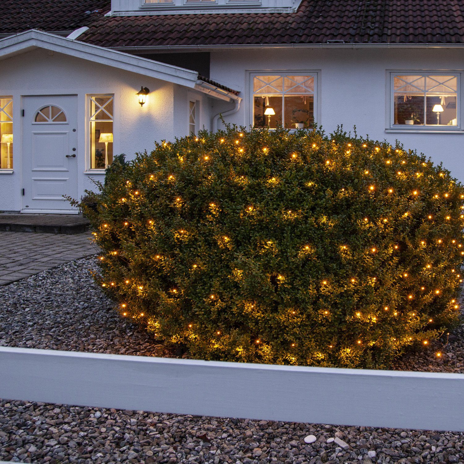 MARELIDA LED-Lichternetz LED Lichternetz 160 bernstein gold warmweiße LED 2 günstig online kaufen