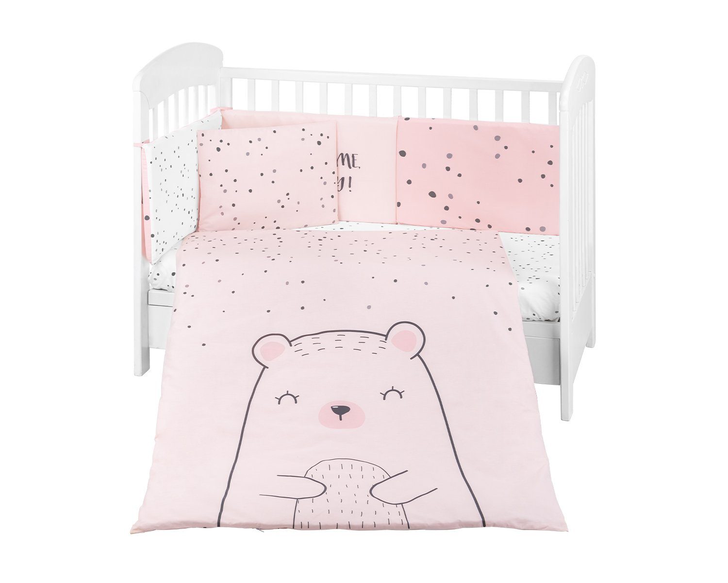 Babybettwäsche Babybettwäsche Bär 6tlg 120x60