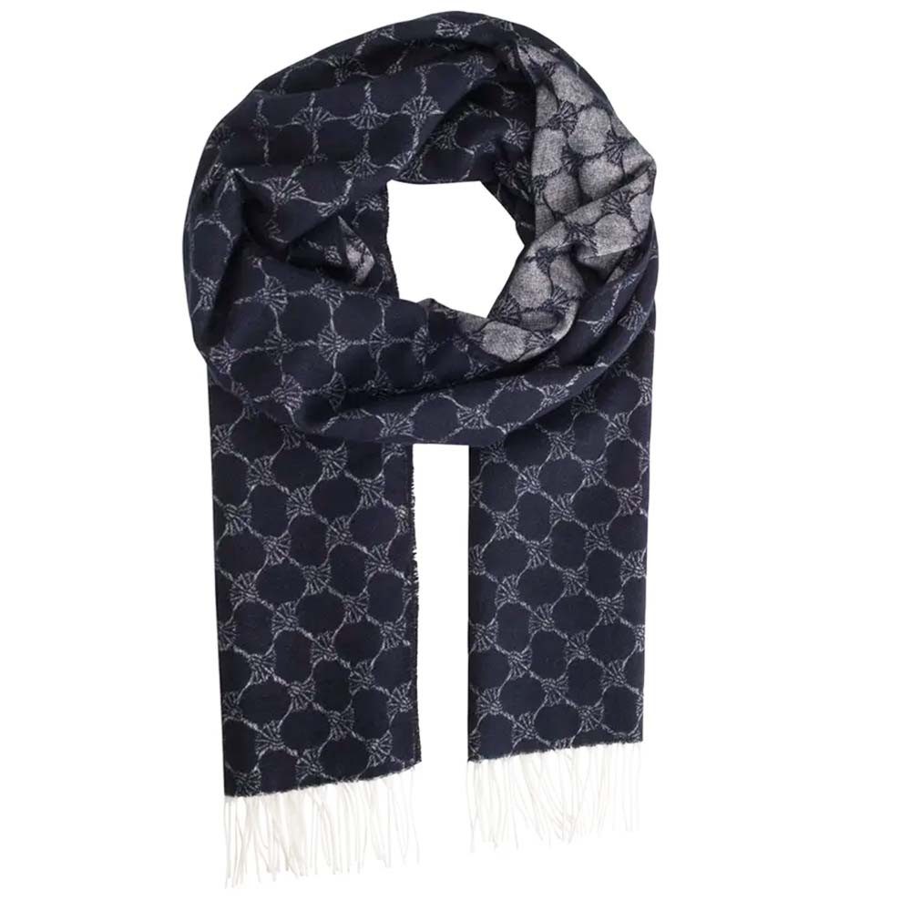 JOOP! Wollschal Cornflower-Strick-Schal Fabio gemustert Maße (L x B): 183 x günstig online kaufen