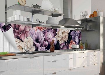 MySpotti Küchenrückwand fixy Noaki, (1-tlg), selbstklebende und flexible Küchenrückwand-Folie