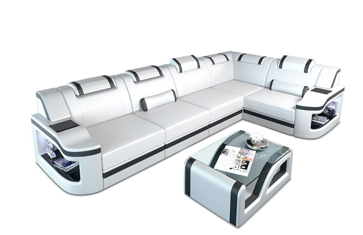 Sofa Dreams Ecksofa Ledersofa Padua L günstig online kaufen