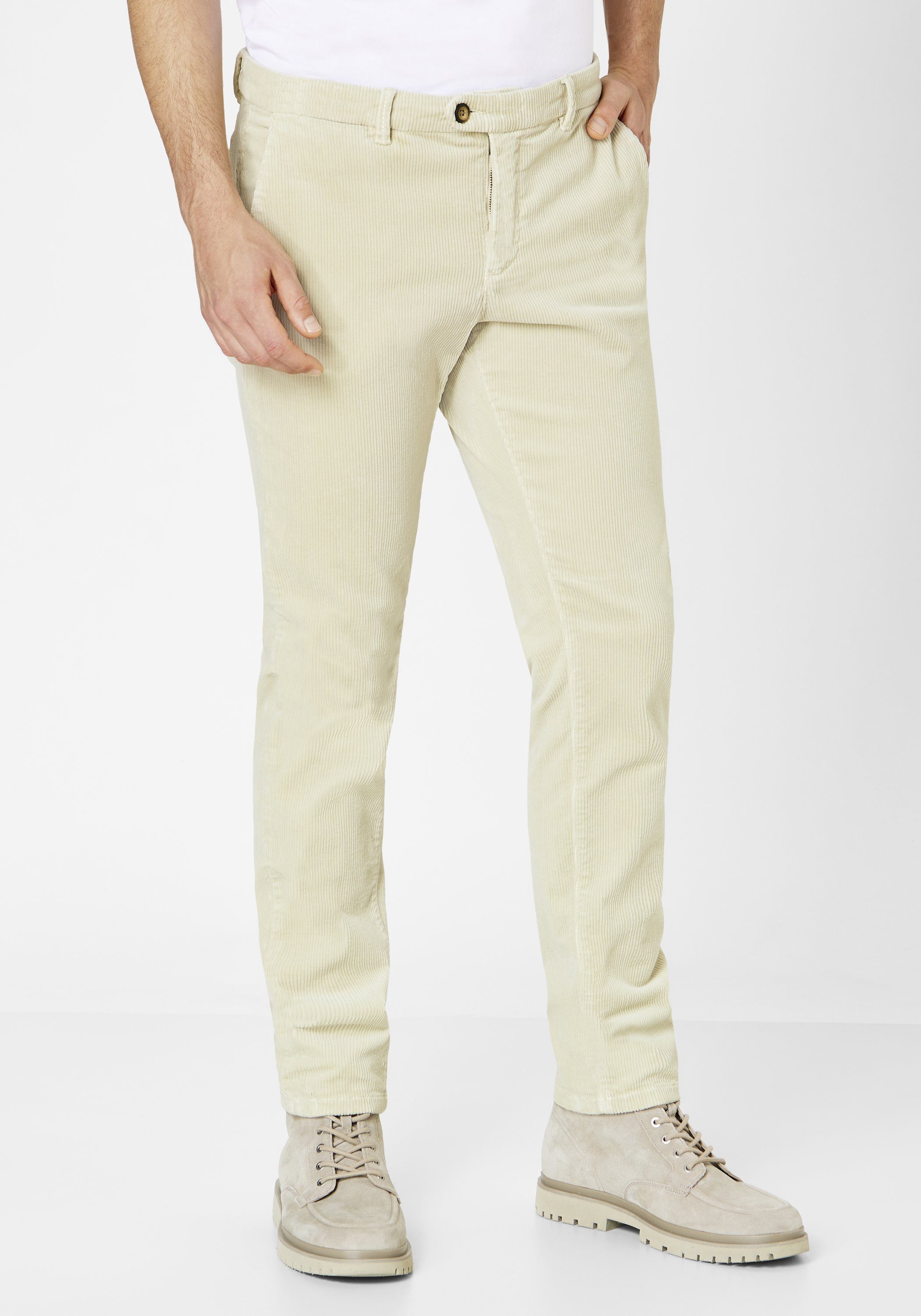 Redpoint Chinohose Brandon Tapered Fit Chino aus der 16 Shades Edition Eggshell