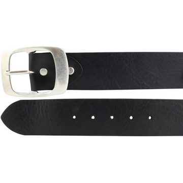 BELTINGER Ledergürtel Jeansgürtel aus Vollrindleder 5 cm mit Doppel-Schnalle - Leder-Gürtel