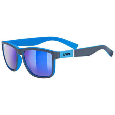 Uvex Sonnenbrille (1-St) uvex Unisex – Erwachsene, LGL 39 Sonnenbrille greymat blue/mirror blue