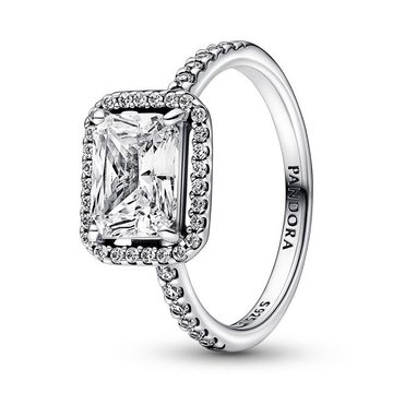 Pandora Fingerring Halo Ring für Damen aus 925er Silber mit Zirkonia von PANDORA