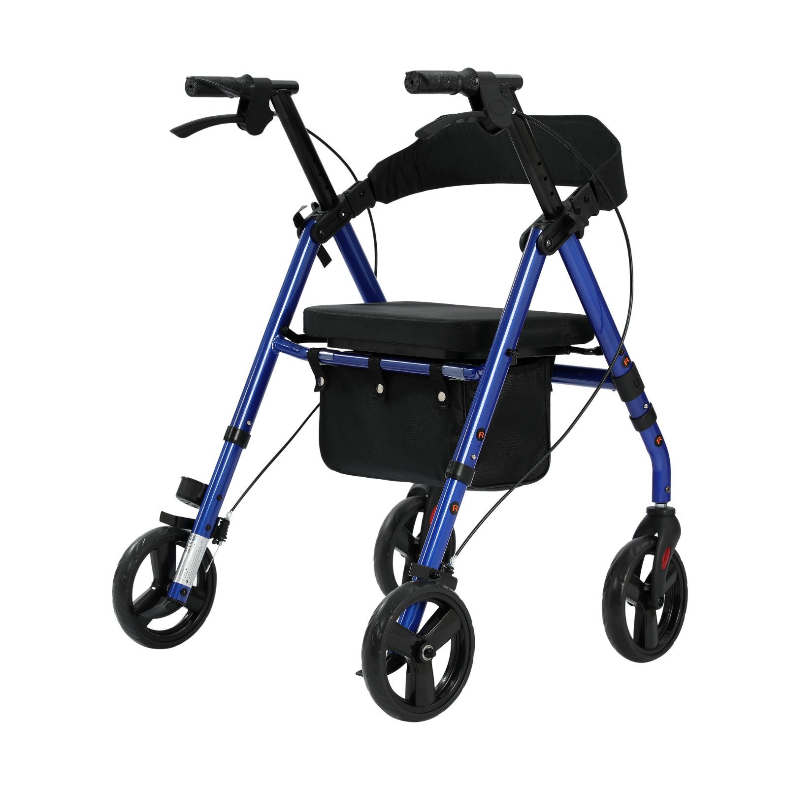 smartEC Rollator maxErgo Rollator Gehhilfe Outdoor Indoor zugelassen als Medizinprodukt