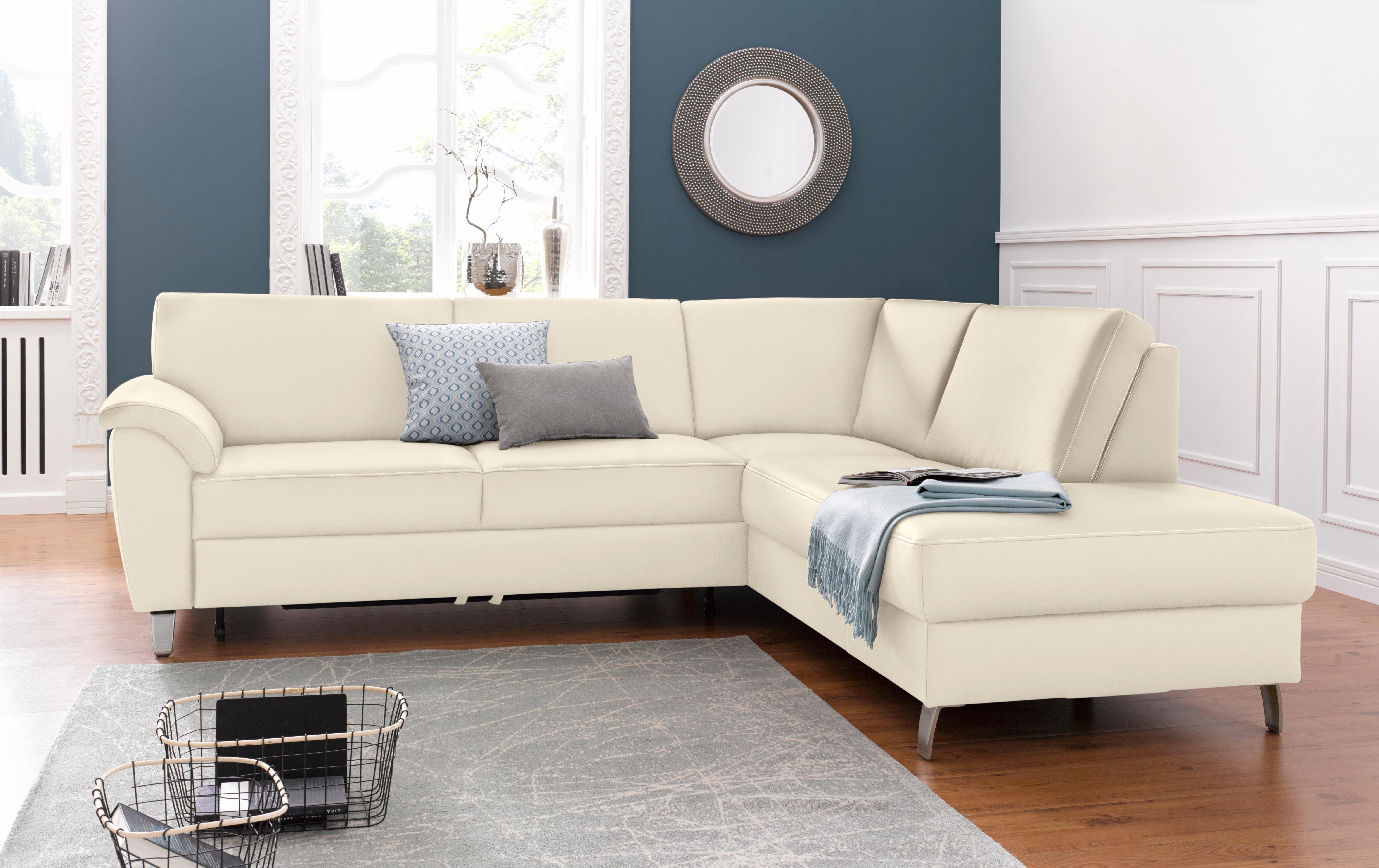 sit&more Ecksofa Texel L-Form, mit Federkern, günstig online kaufen