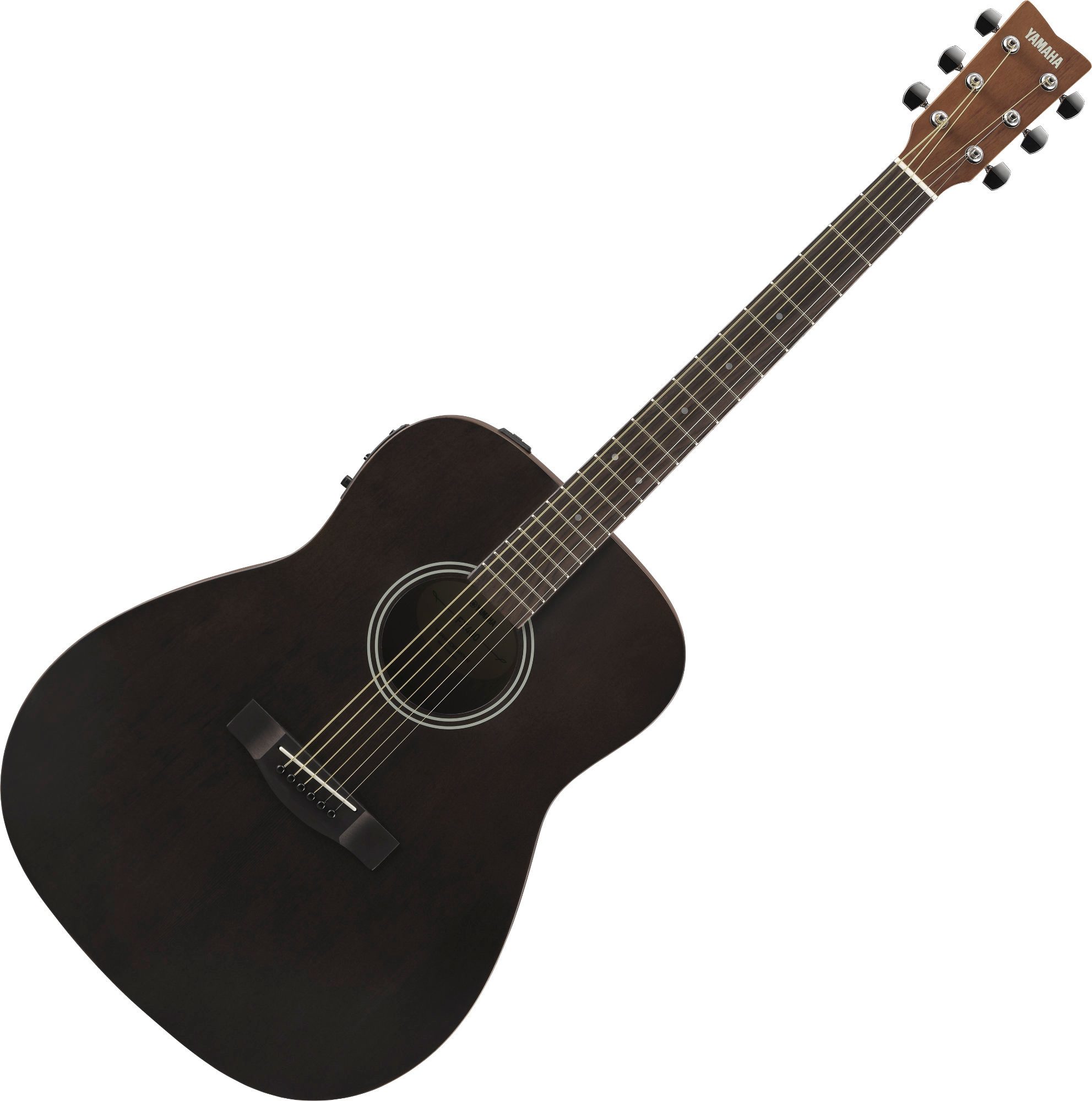 Yamaha Westerngitarre Yamaha FX400 Smoky Black, Dreadnought, Akustikgitarre mit Tonabnehmer