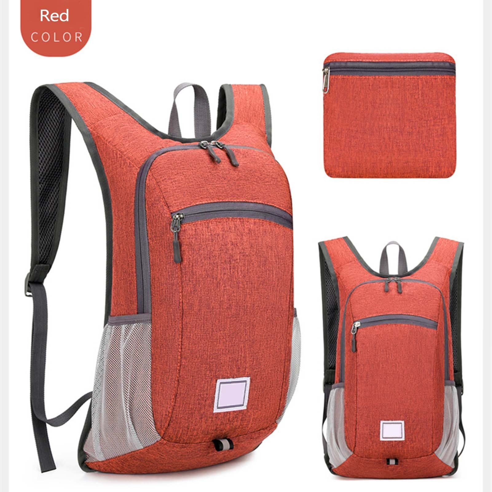 Rucksack Blusmart Tragbare Outdoor-Reiserucksack, Großer red Reisetasche Mit Unisex