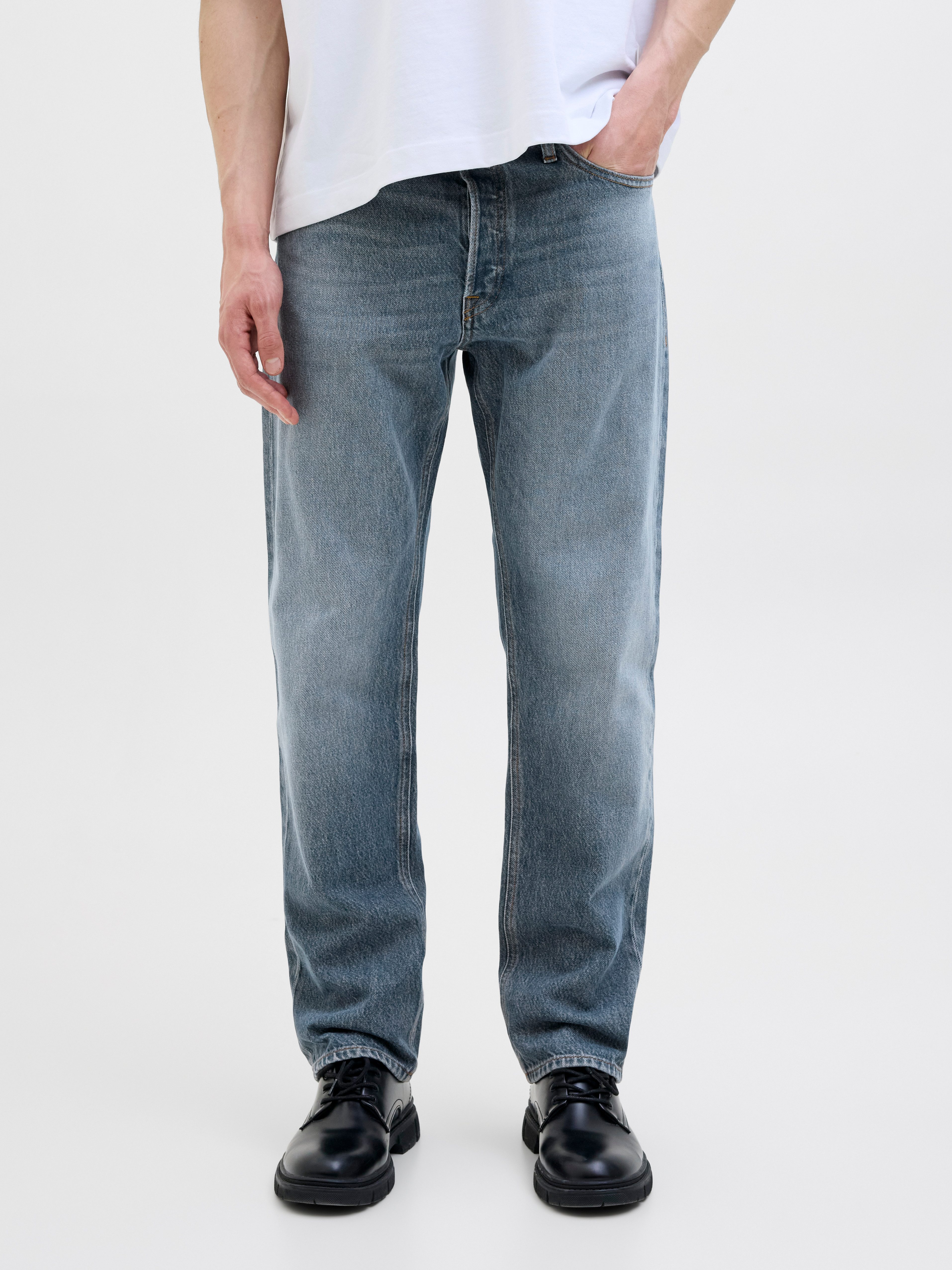 Jack & Jones Loose-fit-Jeans JJICHRIS JJORIGINAL SBD 921 SN Baumwolle, loose fit
