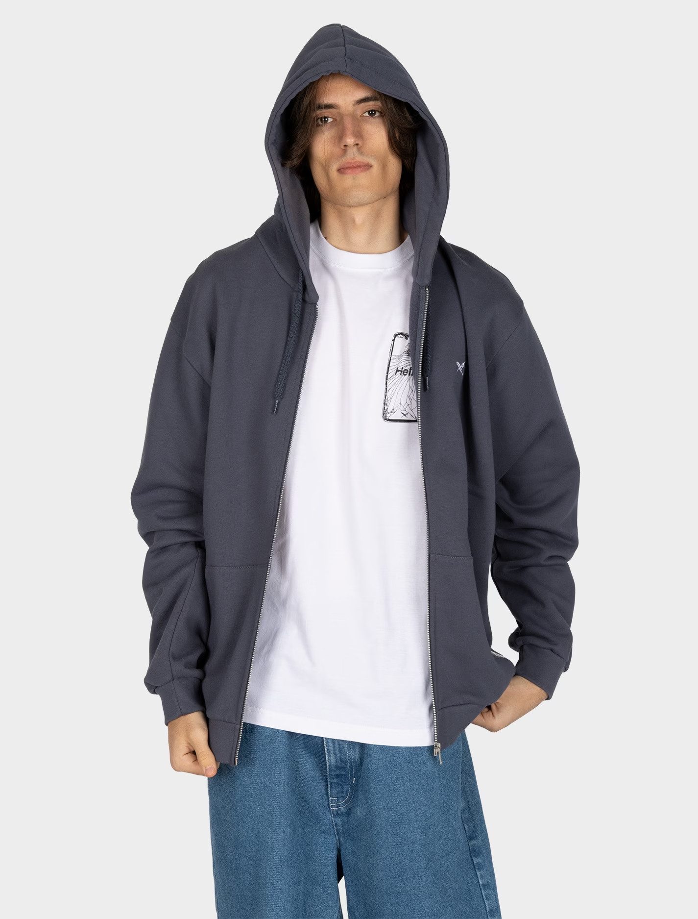 iriedaily Kapuzensweatshirt Mini Flag 2 Zip Hood - Sweatjacke - Übergangsjacke