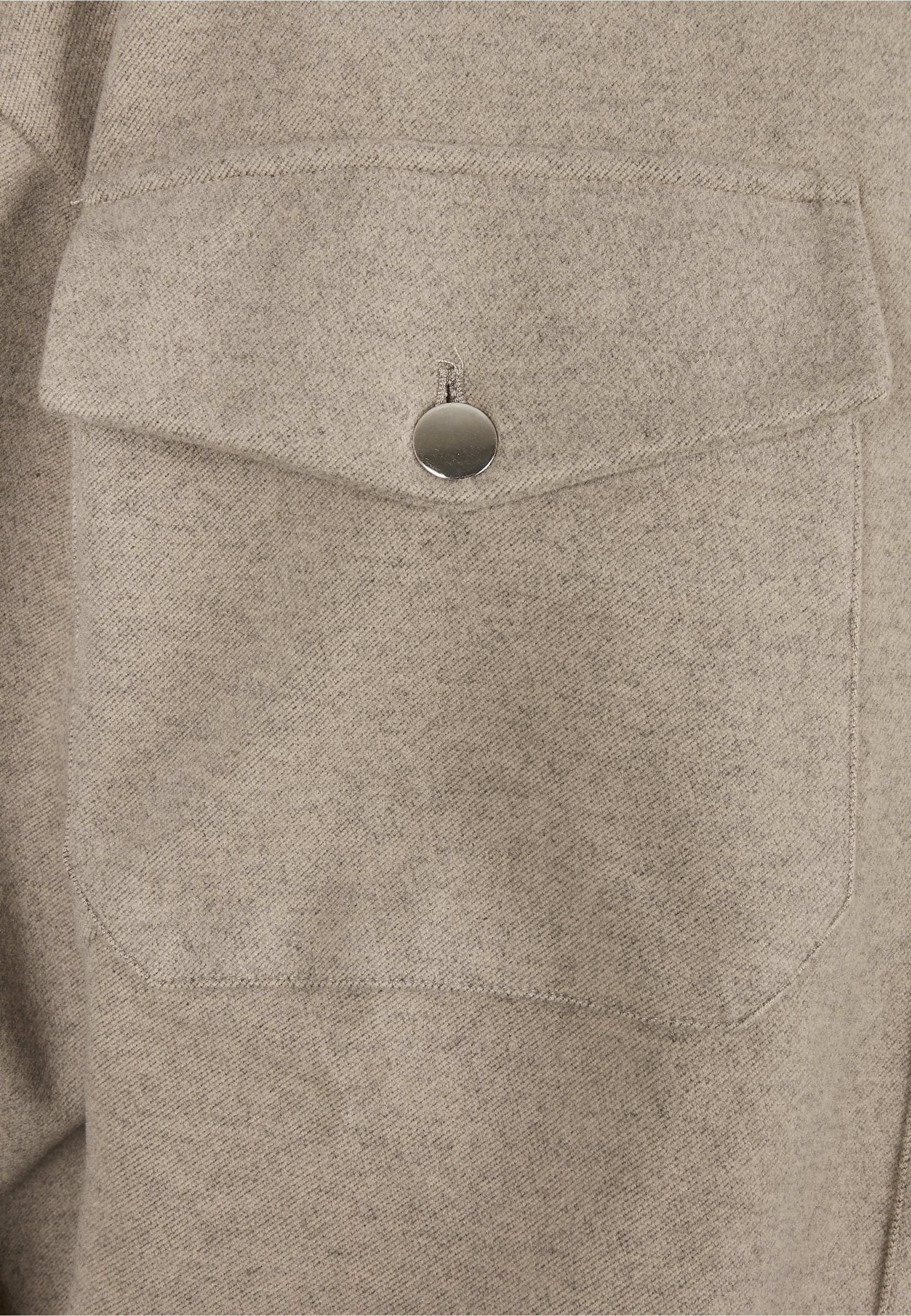 URBAN CLASSICS Langarmhemd Urban Classics Damen Ladies Classic Overshirt (1-tlg) – Bild 5 von 5
