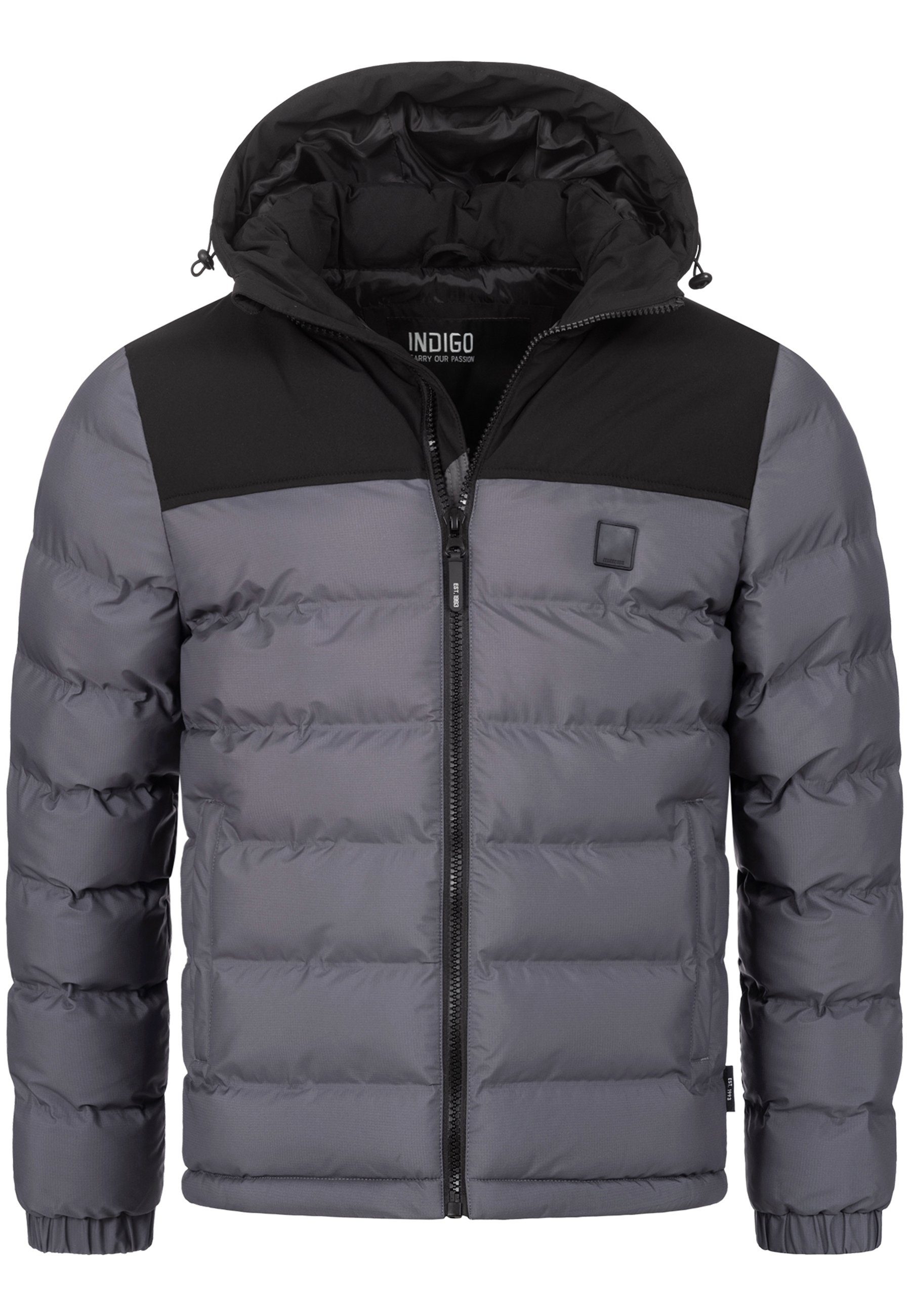 Winterjacke Indicode Eberhardy Dk Grey