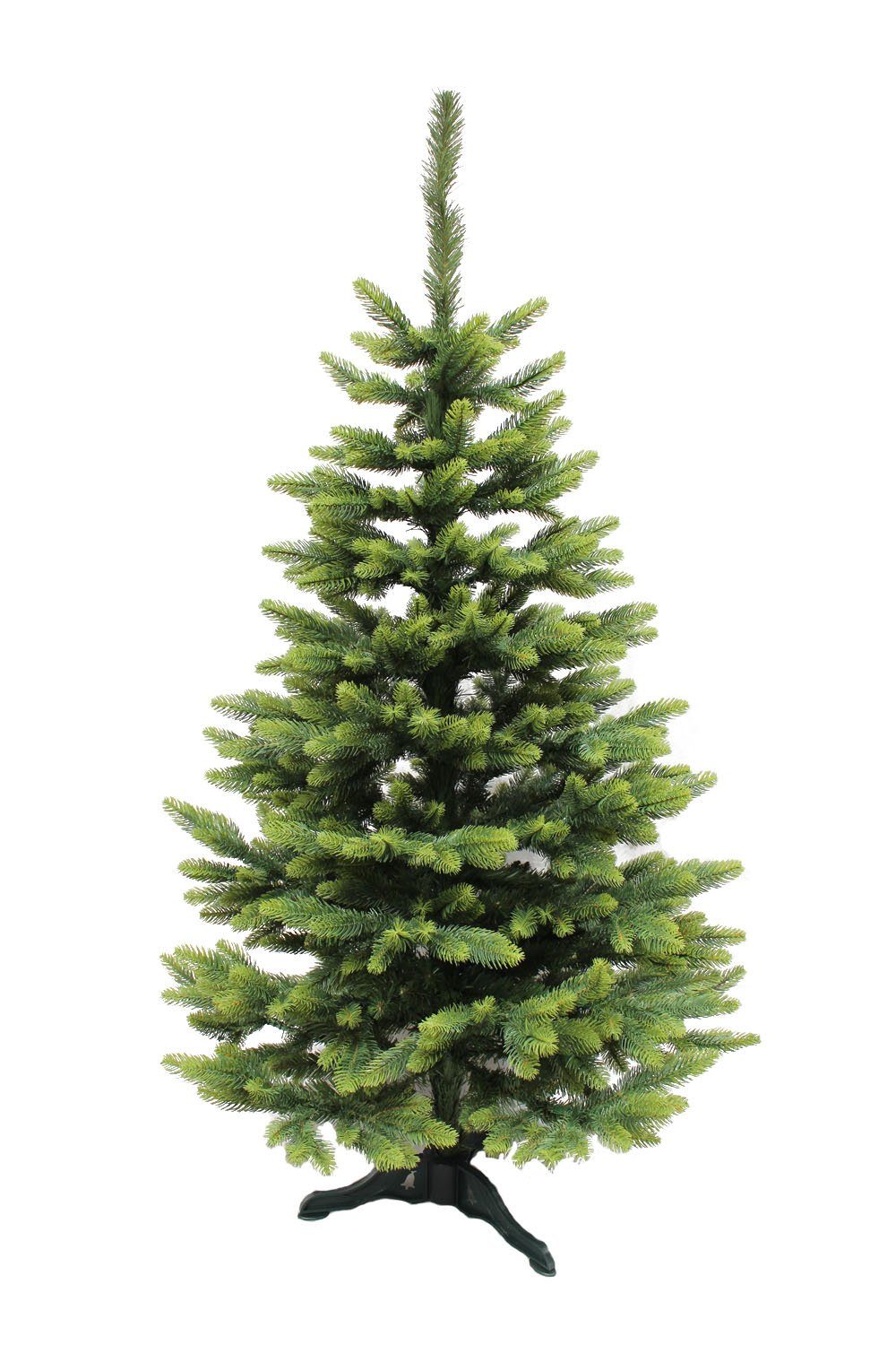 Arnusa Künstlicher Weihnachtsbaum Premium PE Spritzguss mix, Fichte, wie echt