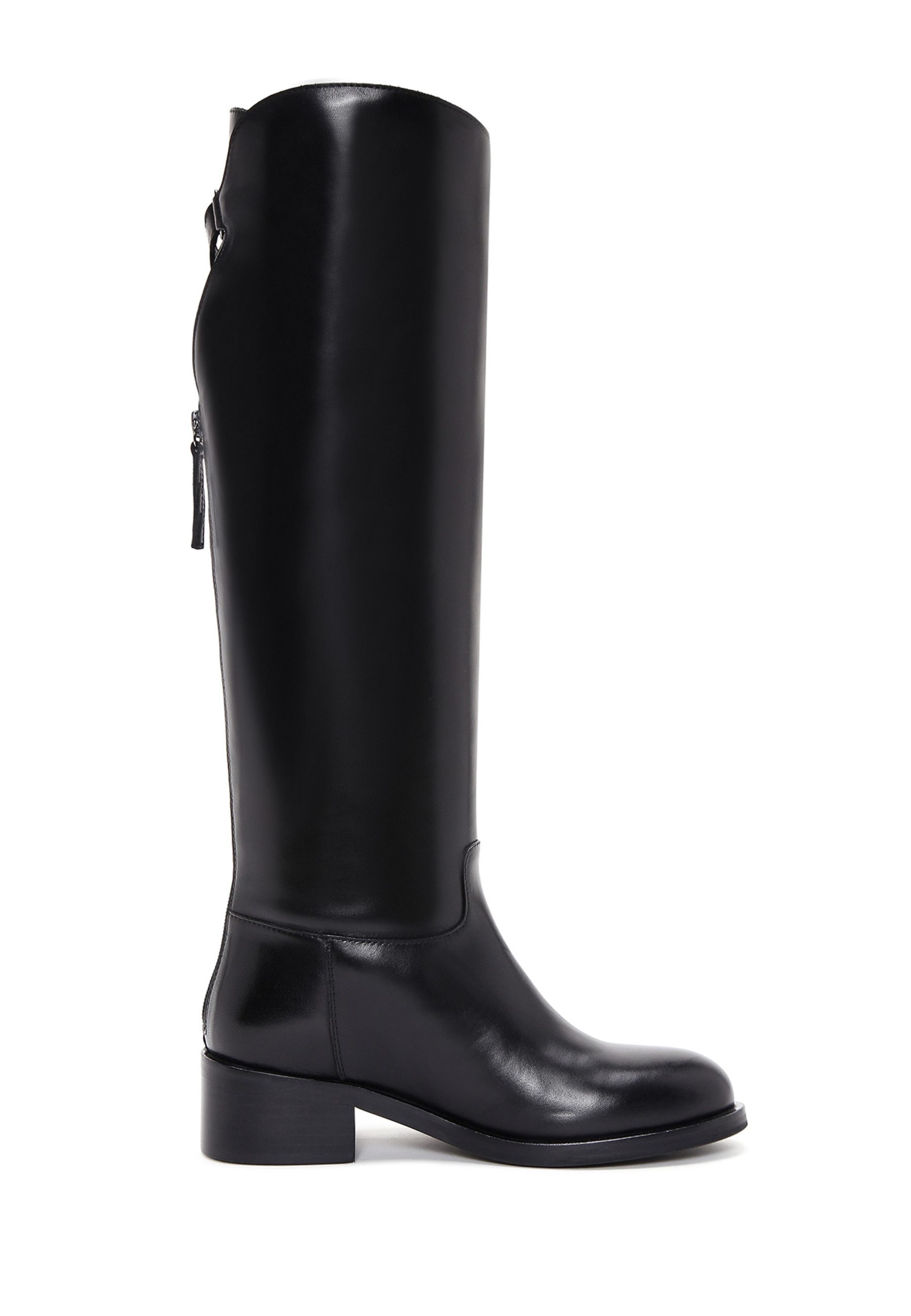 Derimod Stiefel aus Leder Bootsschuh Textilfutter, TPU Sohle, Absatz 5 cm
