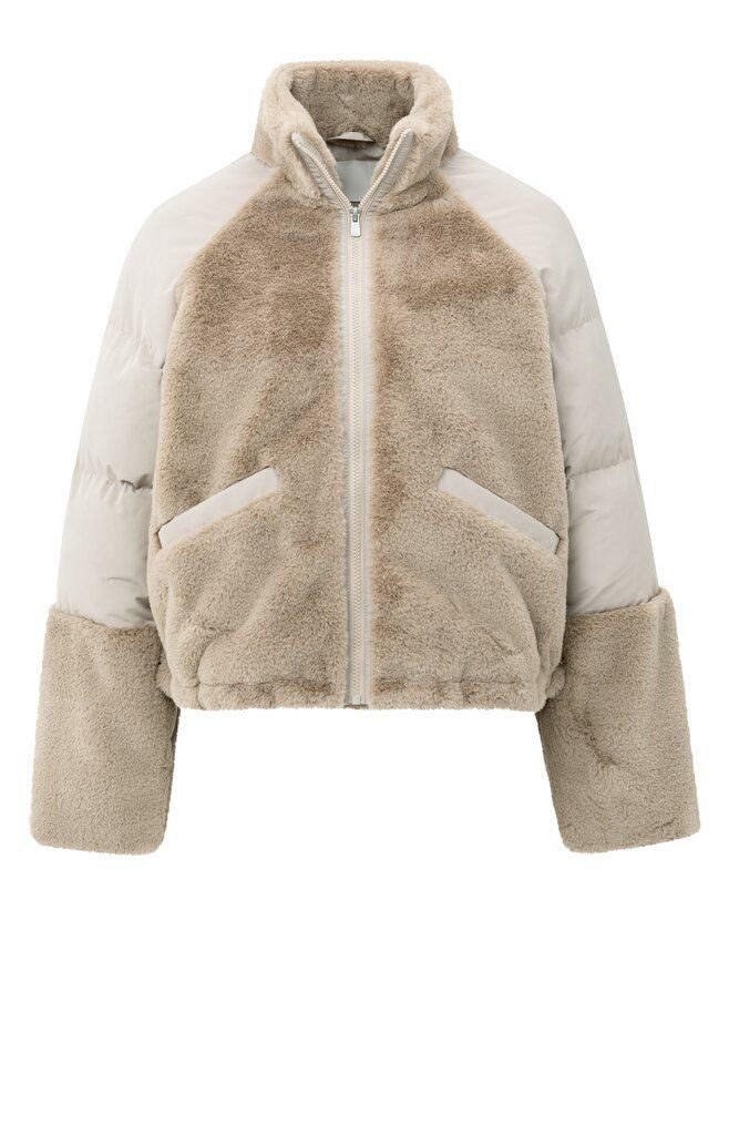 YAYA Outdoorjacke Gepolsterte Teddyjacke günstig online kaufen