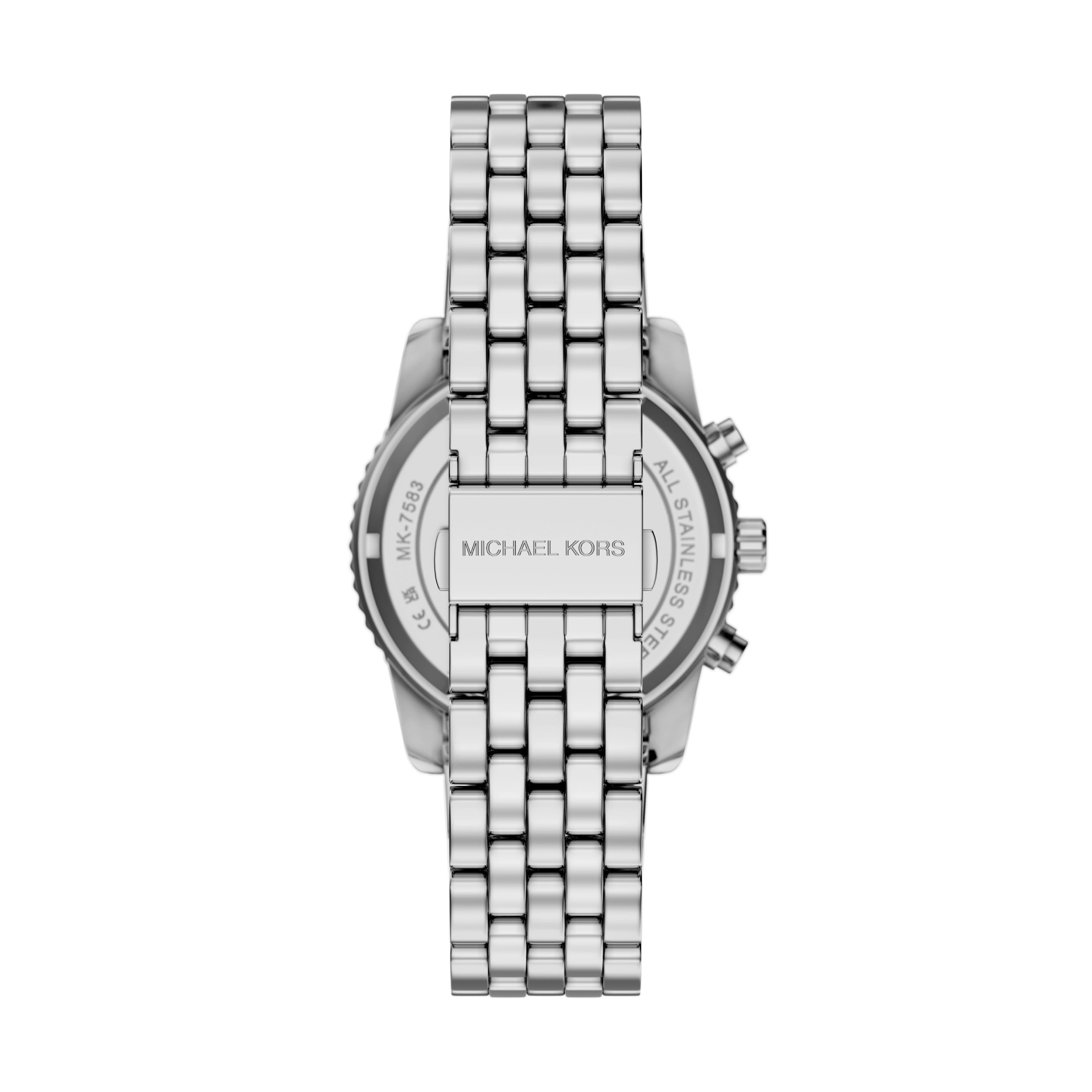 MICHAEL KORS Chronograph BRYANT MK7583, Quarzuhr, Armbanduhr, Damenuhr, Edelstahlarmband, analog, Tag