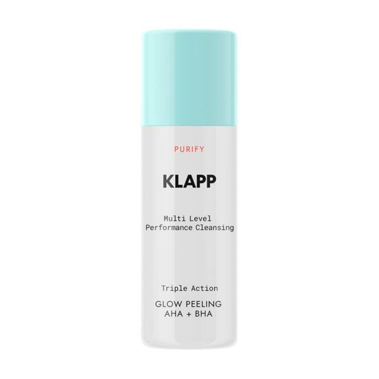 Klapp Cosmetics Gesichtspeeling Multi Level Performance Cleansing Triple Action Glow Peeling AHA+BHA