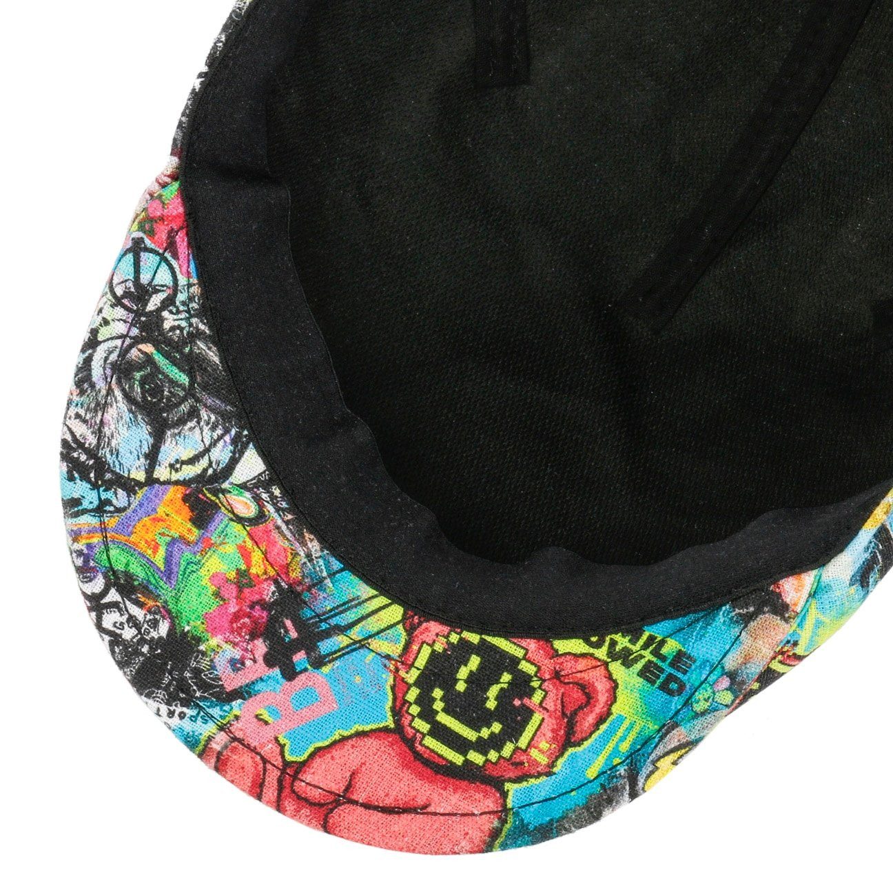 Lierys Flat Cap (1-St) Schirmmütze mit Schirm, Made in Italy