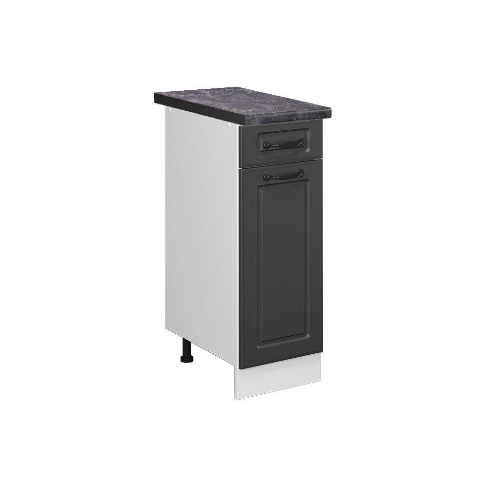 Vicco Unterschrank R-Line, Anthrazit Landhaus/Weiß, 30 günstig online kaufen