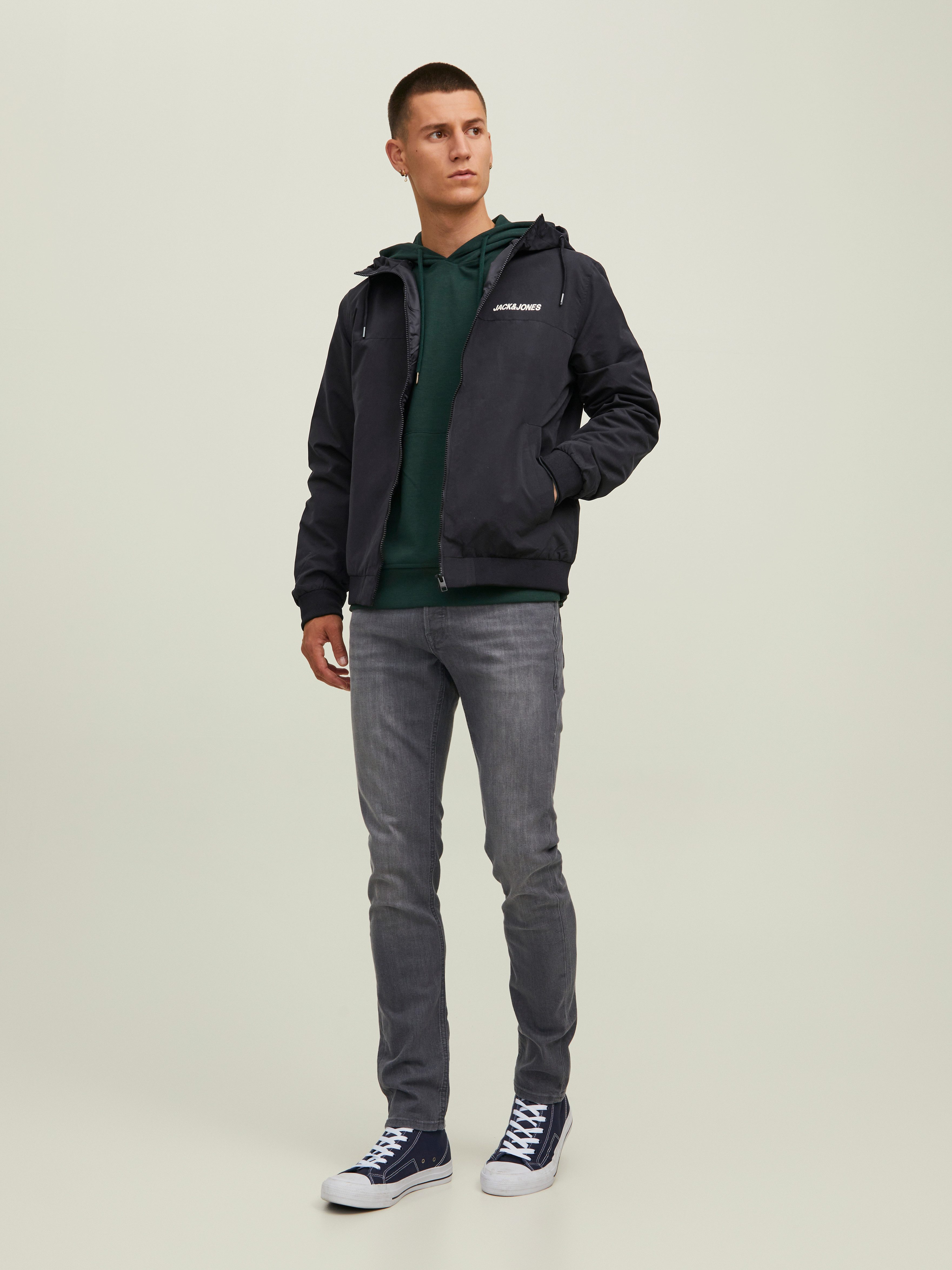 Jack & Jones Blouson JJERUSH mit Kapuze Kunstfaser, regular fit – Bild 5 von 5