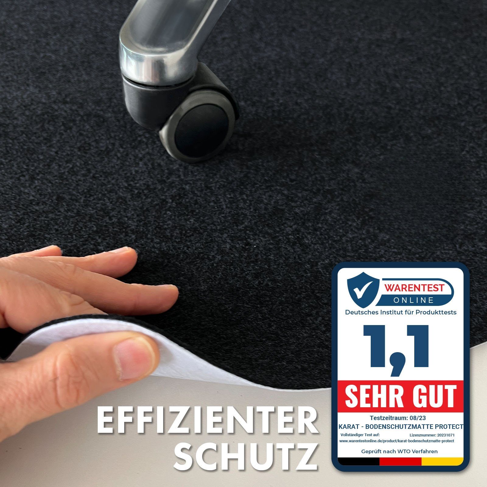 Kubus Bodenschutzmatte Barbarian, Bürostuhl Unterlage aus günstig online kaufen