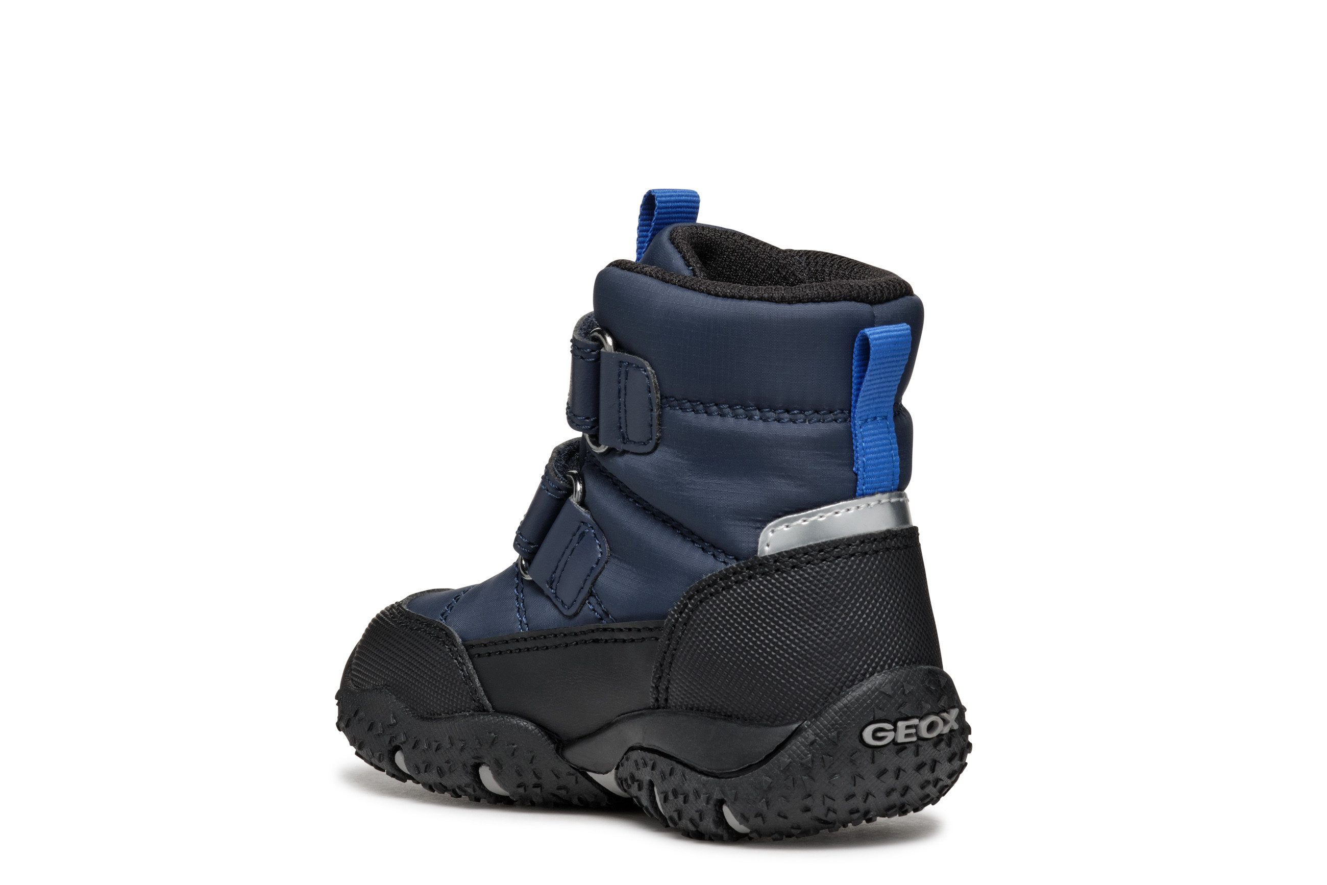Geox B BALTIC BOY B ABX Winterboots Klettstiefel, Snowboots mit Warmfutter, Größenschablone zum Download