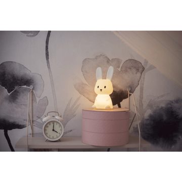 STAR TRADING Nachtlicht "Bunny" Holz, 0,3W, 90x90mm