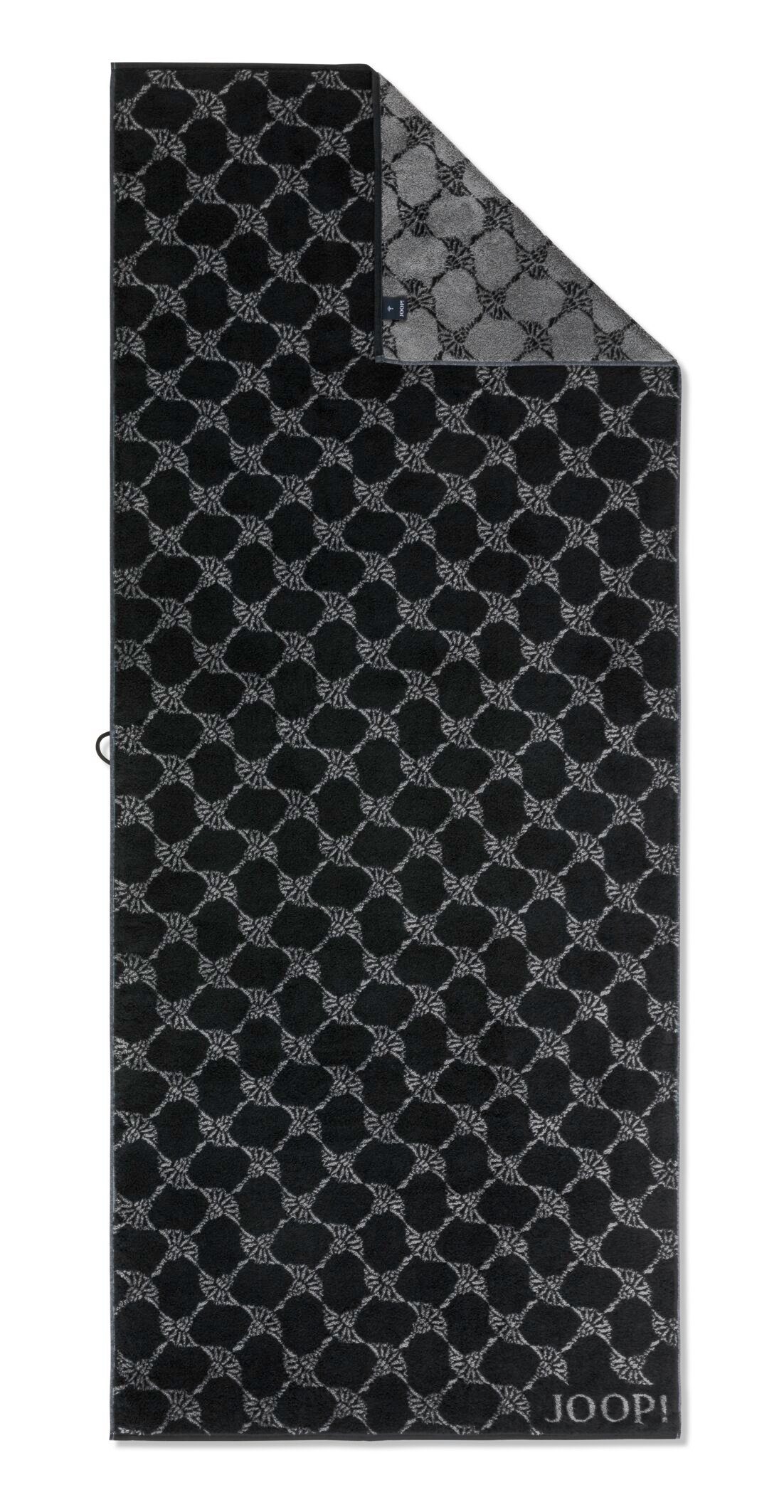 Joop! Saunatuch CLASSIC JOOP! LIVING (1-St) Saunatuch, - CORNFLOWER Schwarz Textil