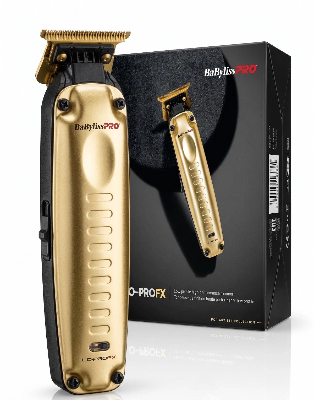 BaByliss Haarschneider Pro Lo-Pro Trimmer Gold FX726GE Profi Haarschneider