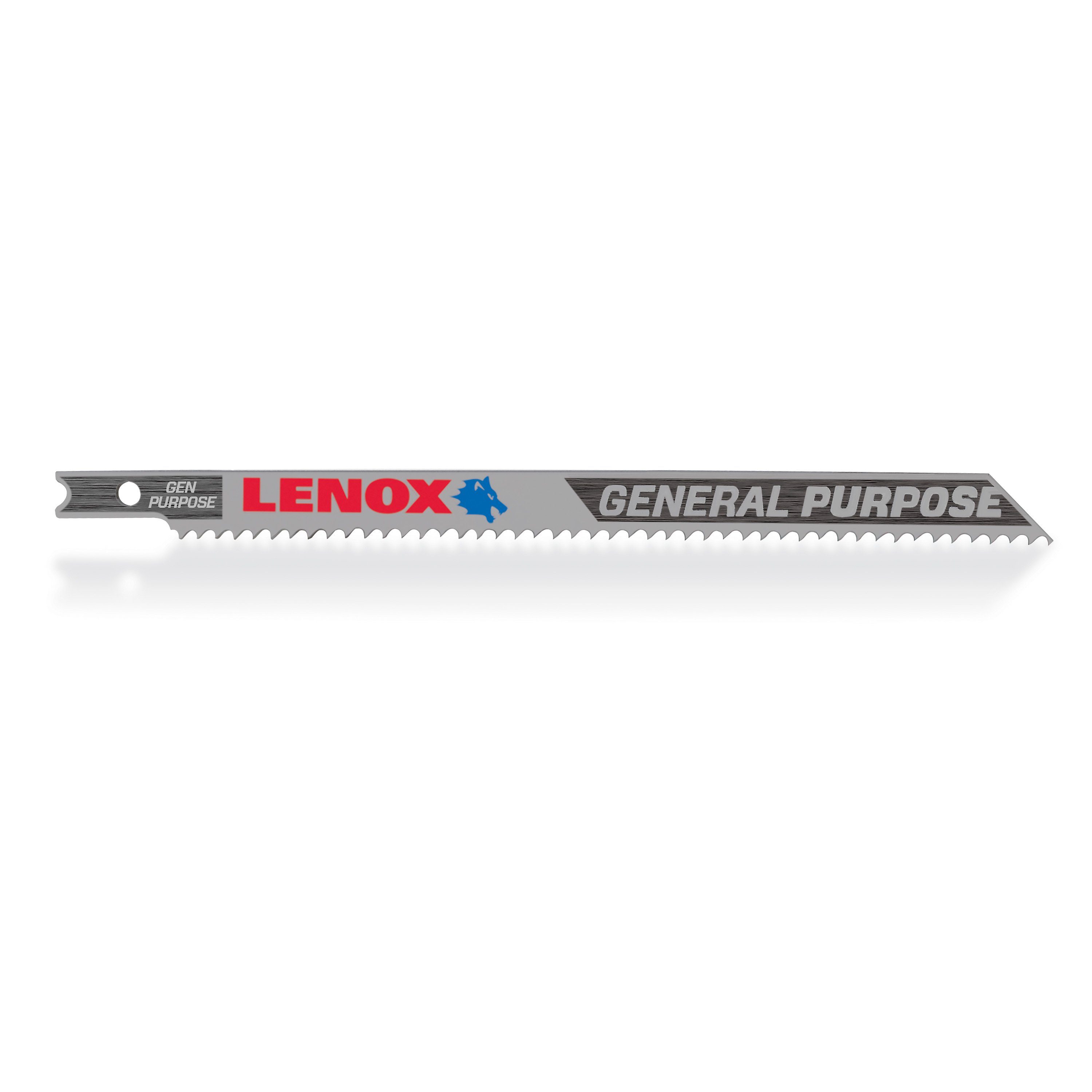 Lenox Stichsägeblatt 1991476 Bi-Metall 133 x 10 x 1,3mm 10ZPZ (2-St), U-Schaft, für Universalanwendungen (88,9mm)