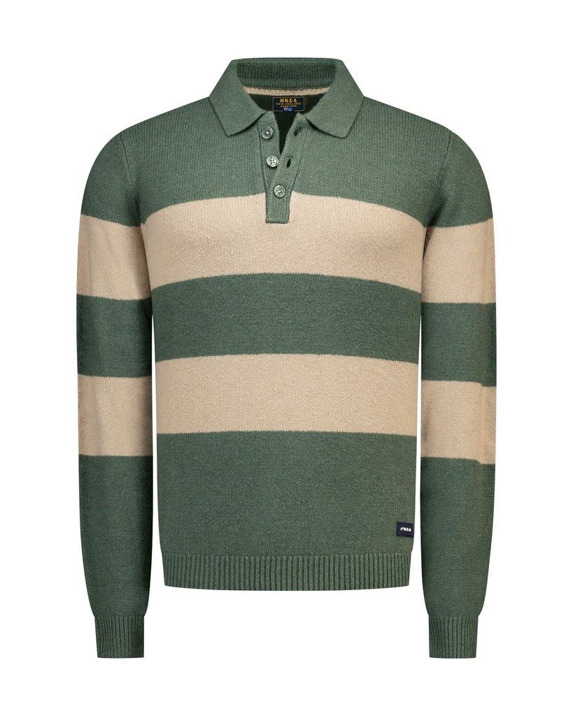 New Zealand Auckland Strickpullover NZA New Zealand Auckland Pullover Polokragen (1-tlg)