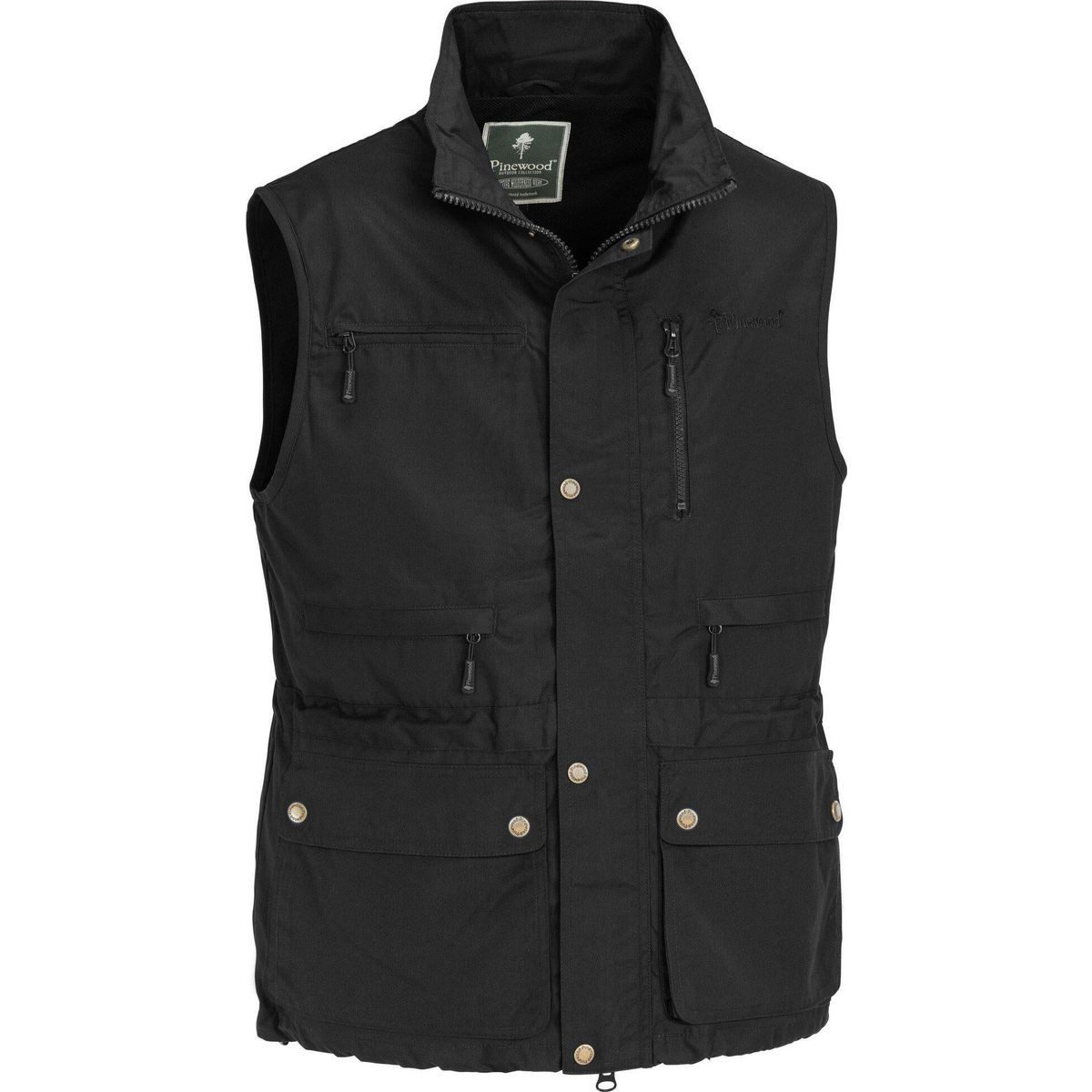 Pinewood Funktionsweste Tiveden Vest Vielseitige Herrenweste für Outdoor-Aktivitäten, wasserabweisend