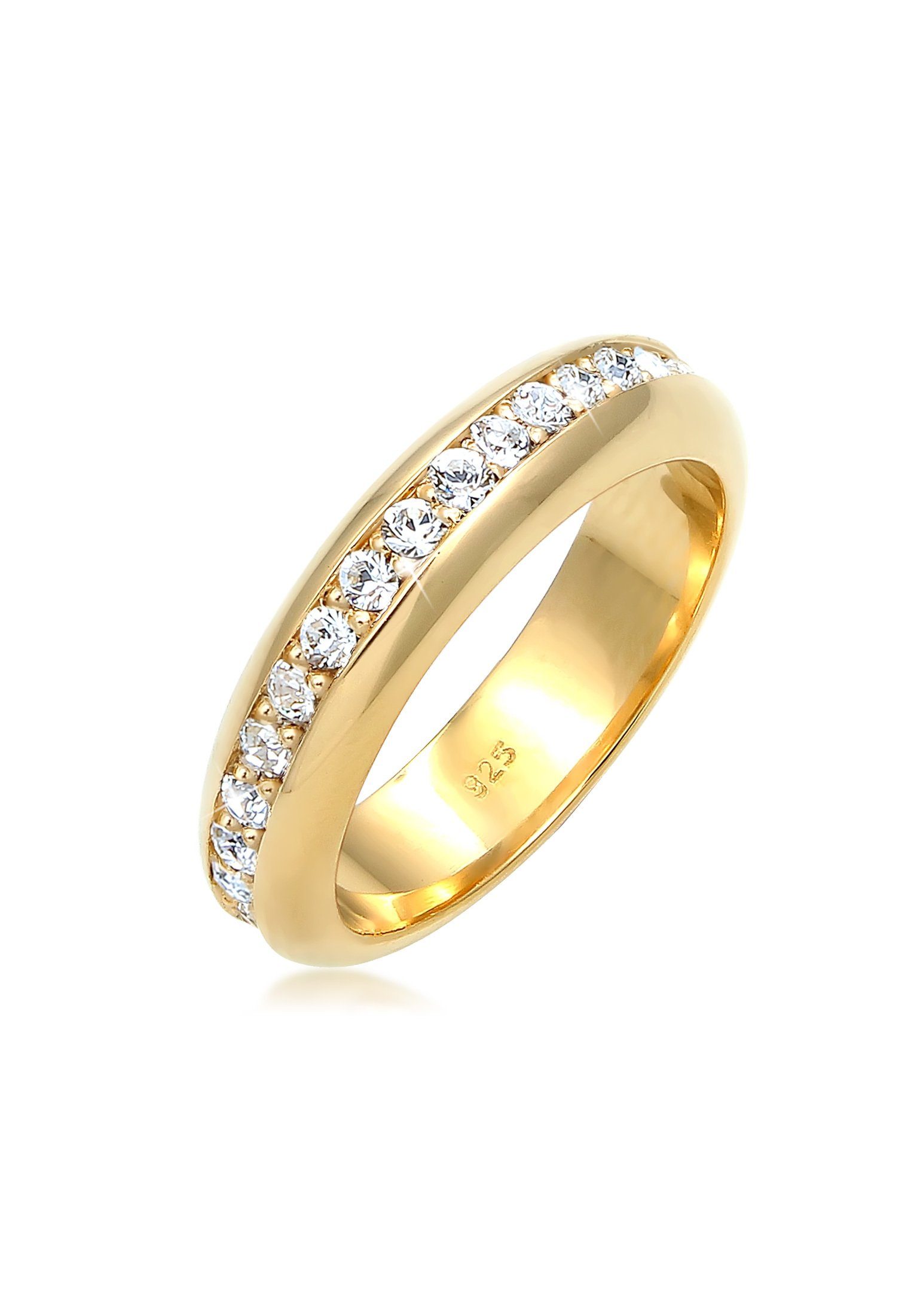 Elli Premium Fingerring Bandring Glas Kristalle günstig online kaufen