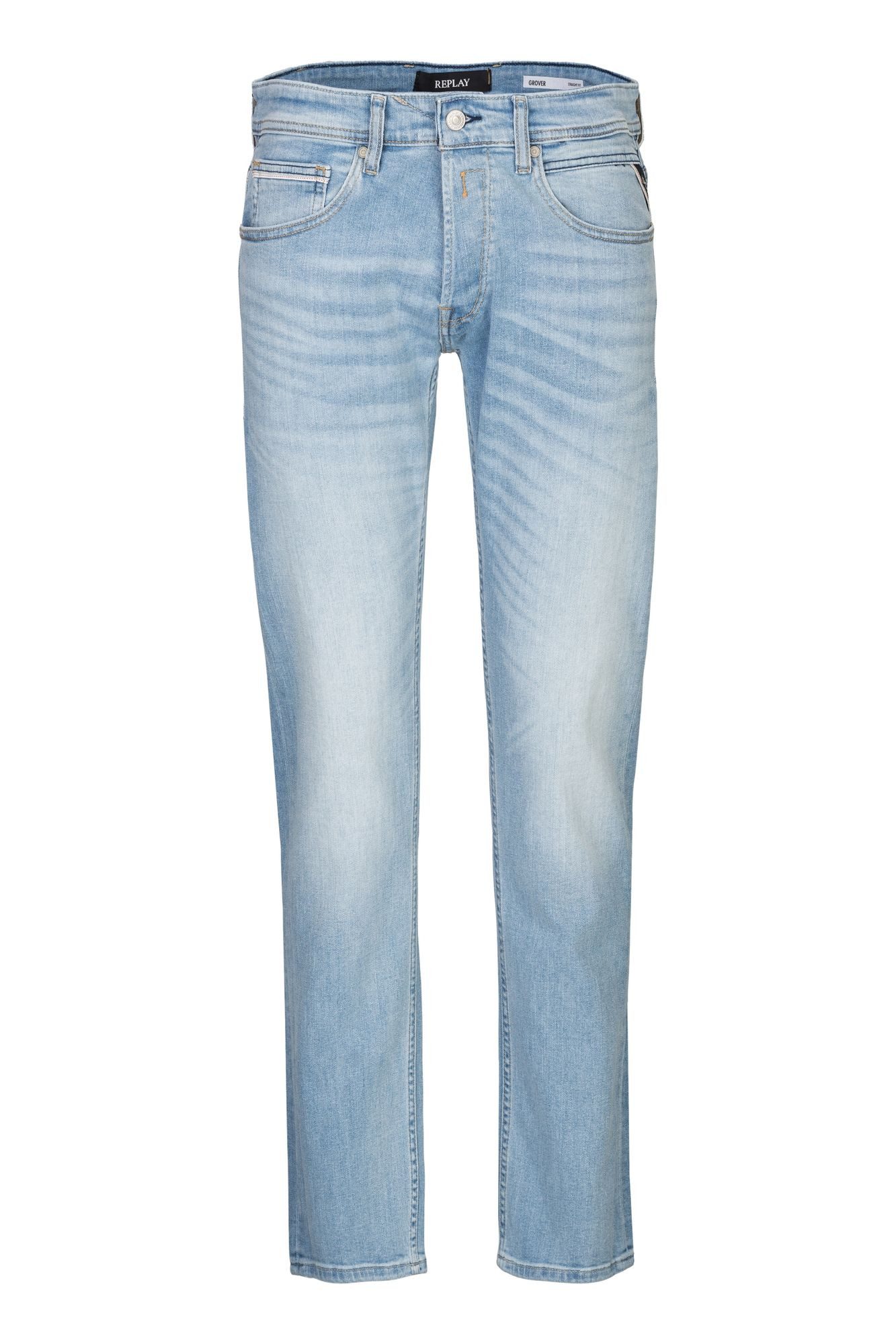 Replay 5-Pocket-Jeans GROVER - 10.5 OZ DARK INDIGO SUPER STRETCH DENIM günstig online kaufen
