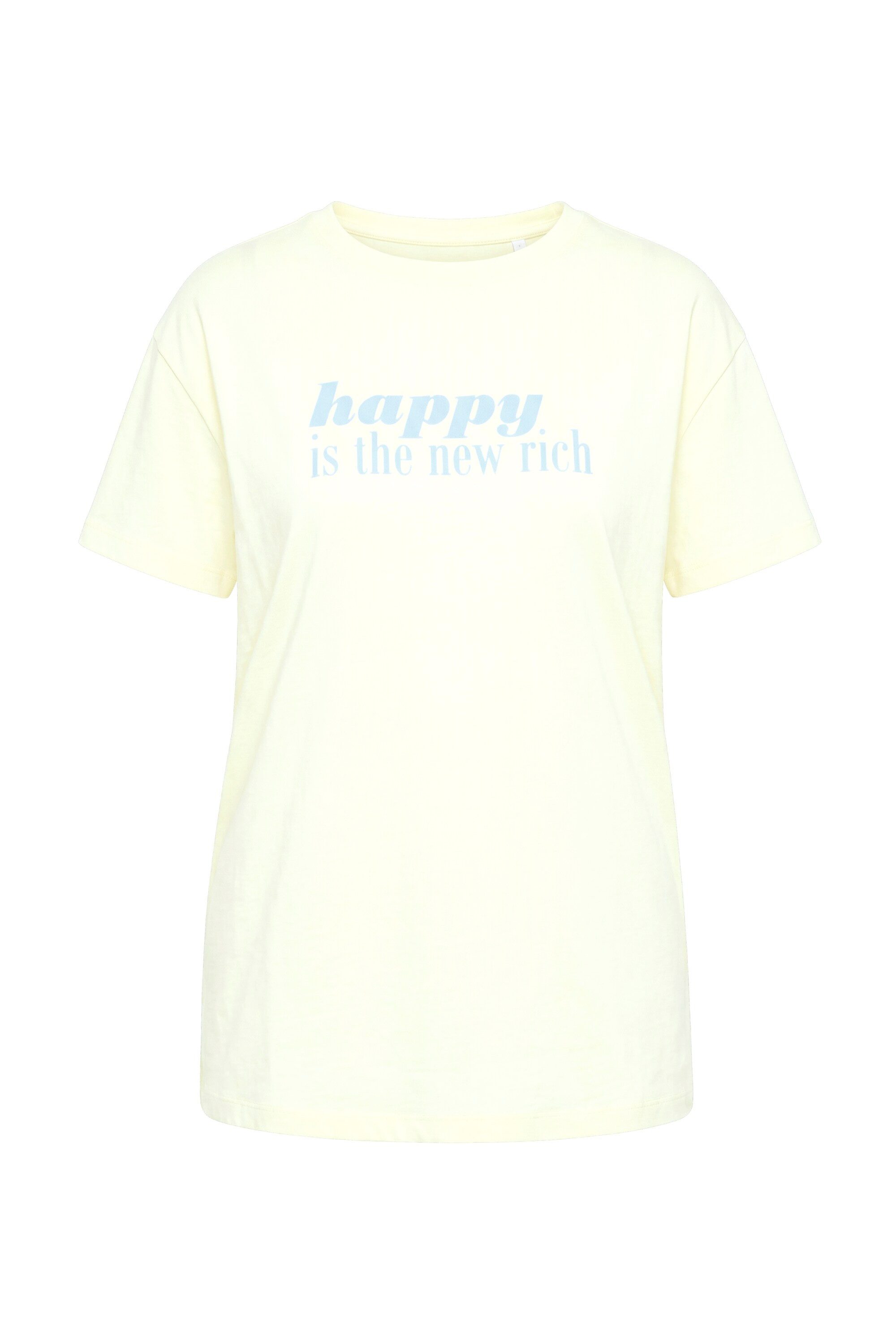 Angel of Style T-Shirt T-Shirt oversized Schriftzug Halbarm