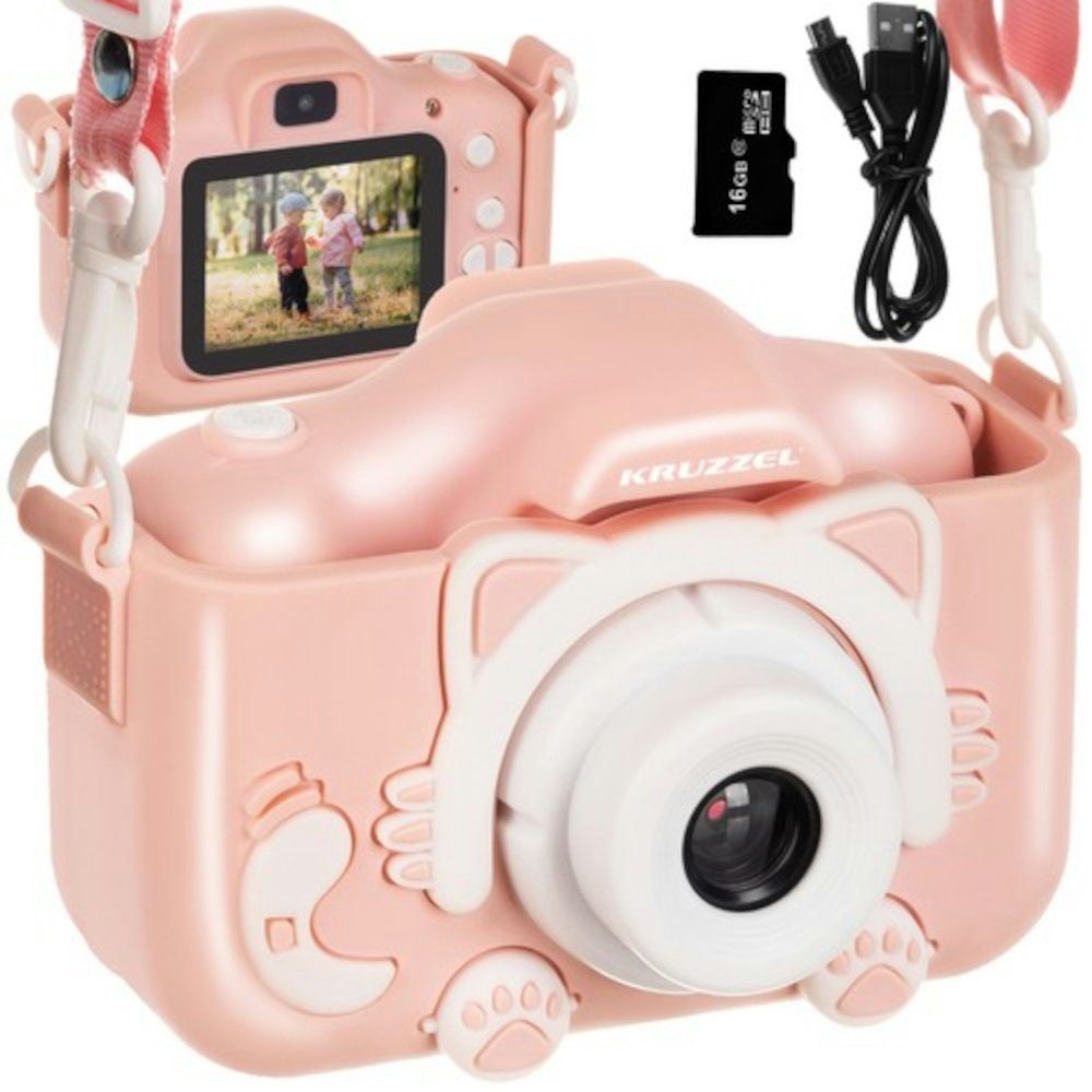 ISO TRADE Rosa Digitalkamera Kinderkamera (16 günstig online kaufen