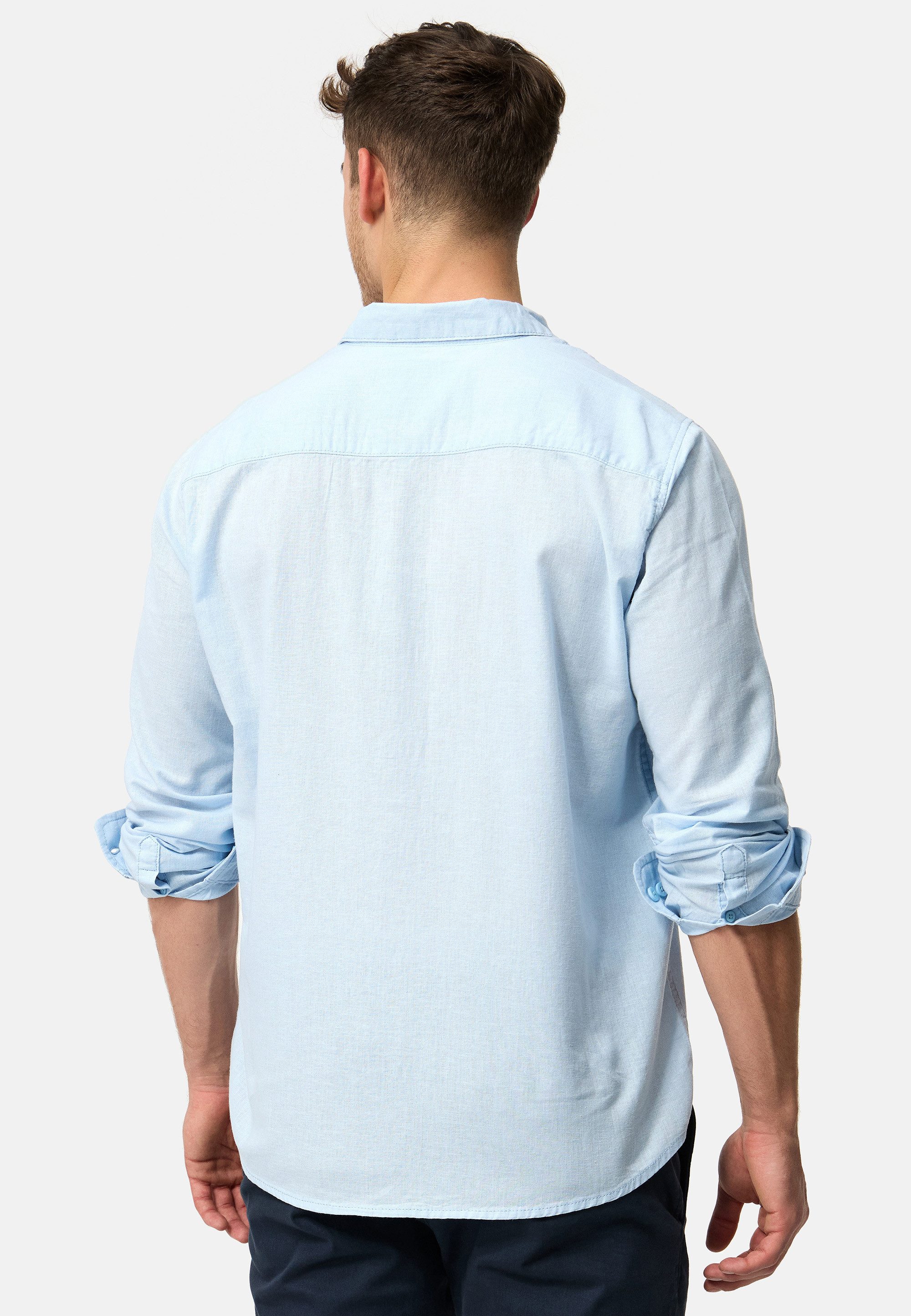 Indicode Langarmhemd Herren INSville Herrenhemd Langarm