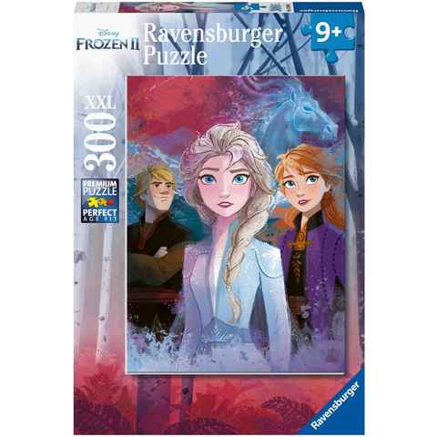 Ravensburger Puzzle Elsa, Anna und Kristoff, 300 Puzzleteile, Made in Germany, FSC® - schützt Wald - weltweit